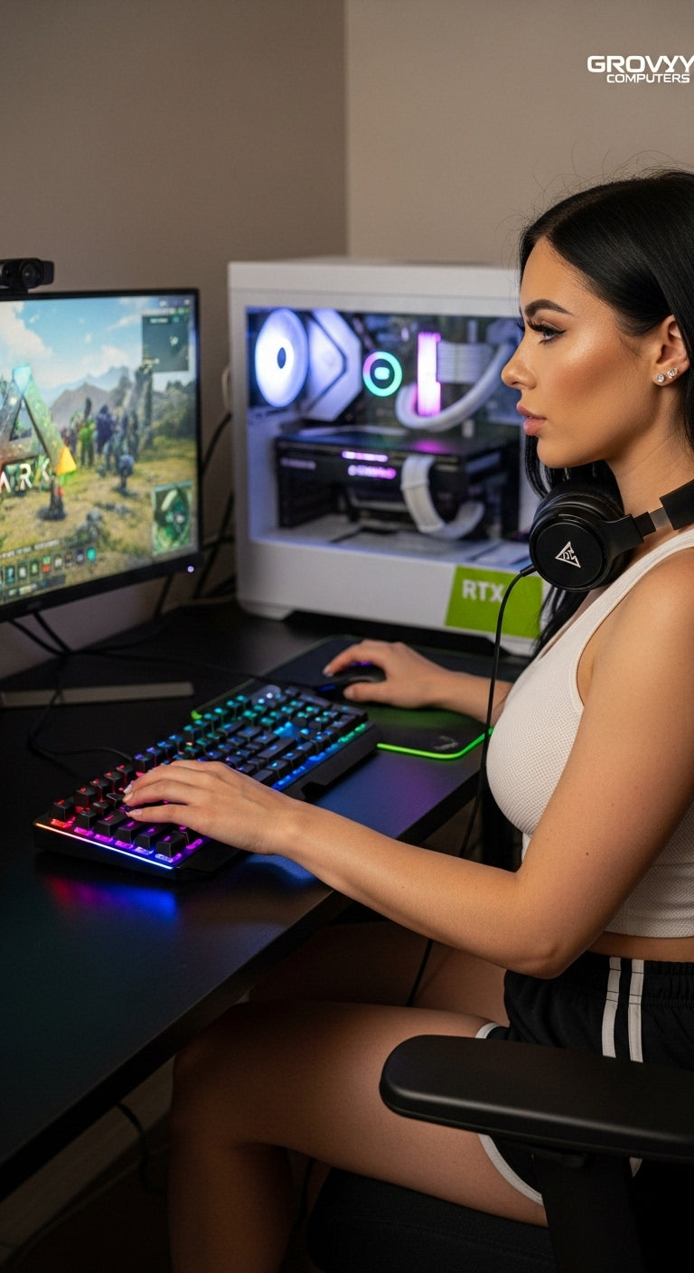 Elevate Your Gaming & Streaming with Canadian-Built, RGB-Illuminated PC — Premium Performance, Stylish Setup, and Flexible Financing Options at GroovyComputers.ca!