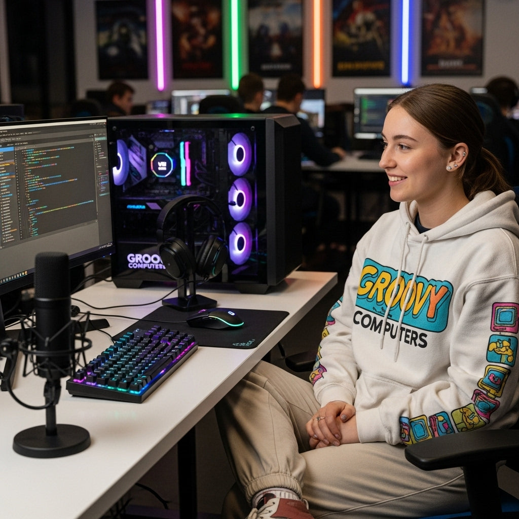 Elevate Your Gaming with Canadian-Built Power: Custom RGB Gaming PC, Ultrawide Monitor & Easy Financing Options at GroovyComputers.ca 🚀🎮