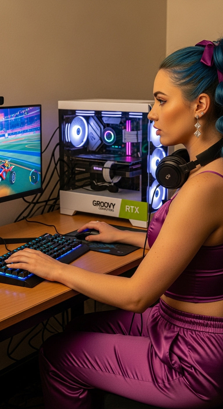 Level Up Your Gaming: Stylish & Powerful Rocket League Setup with Custom PC, Fashions, and Flexible Financing Options!