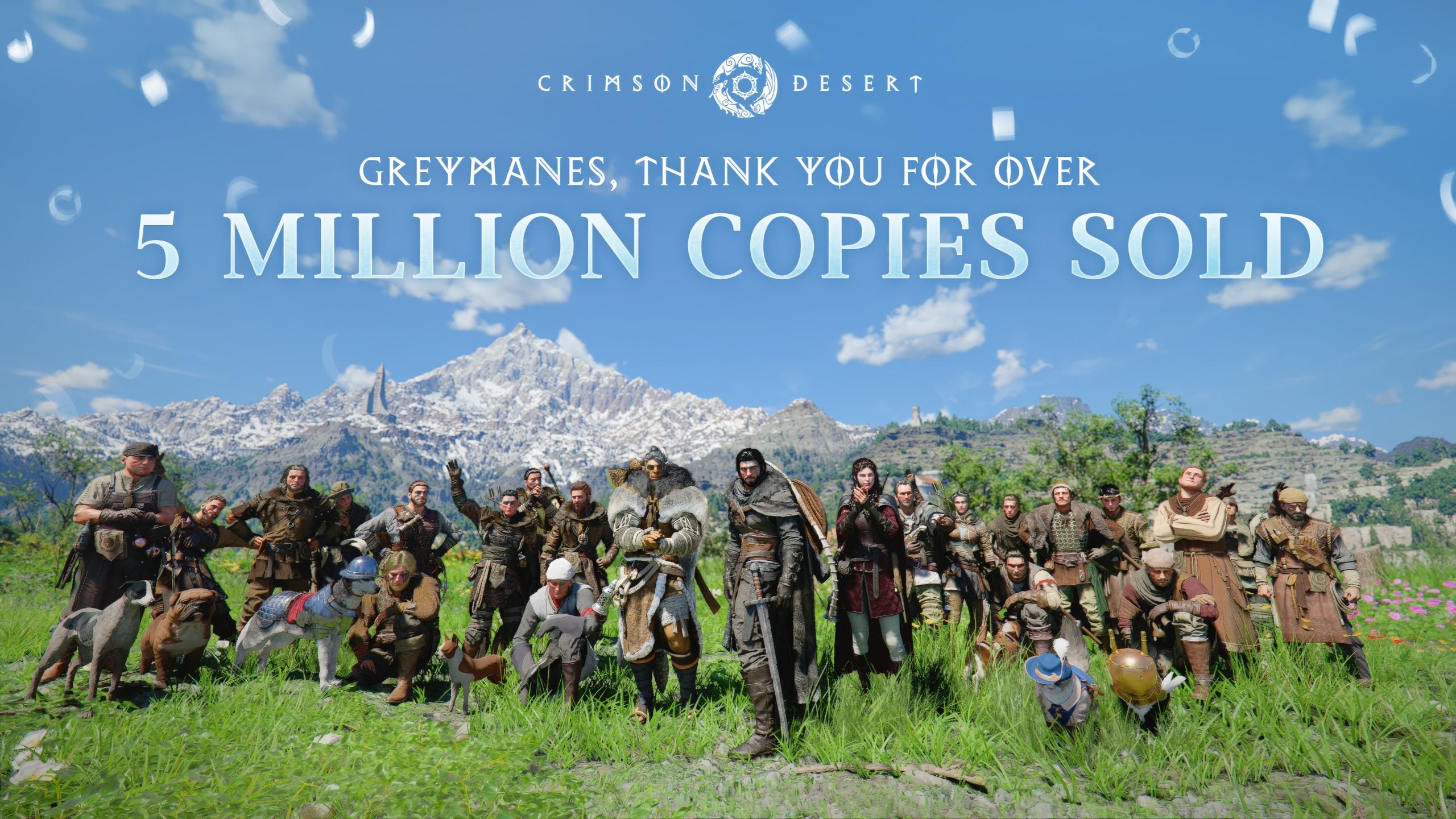Crimson Desert Celebrates 5 Million Copies Sold in Less Than a Month