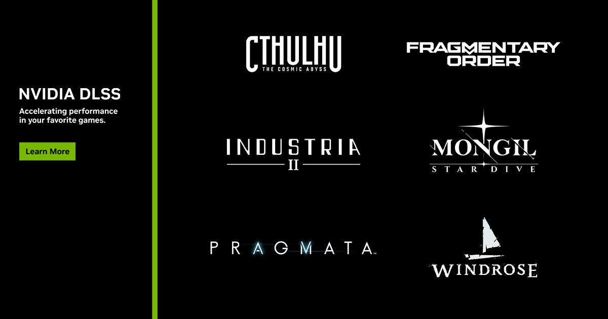 DLSS Comes To Cthulhu: The Cosmic Abyss, MONGIL: STAR DIVE, PRAGMATA™ & Windrose This Week