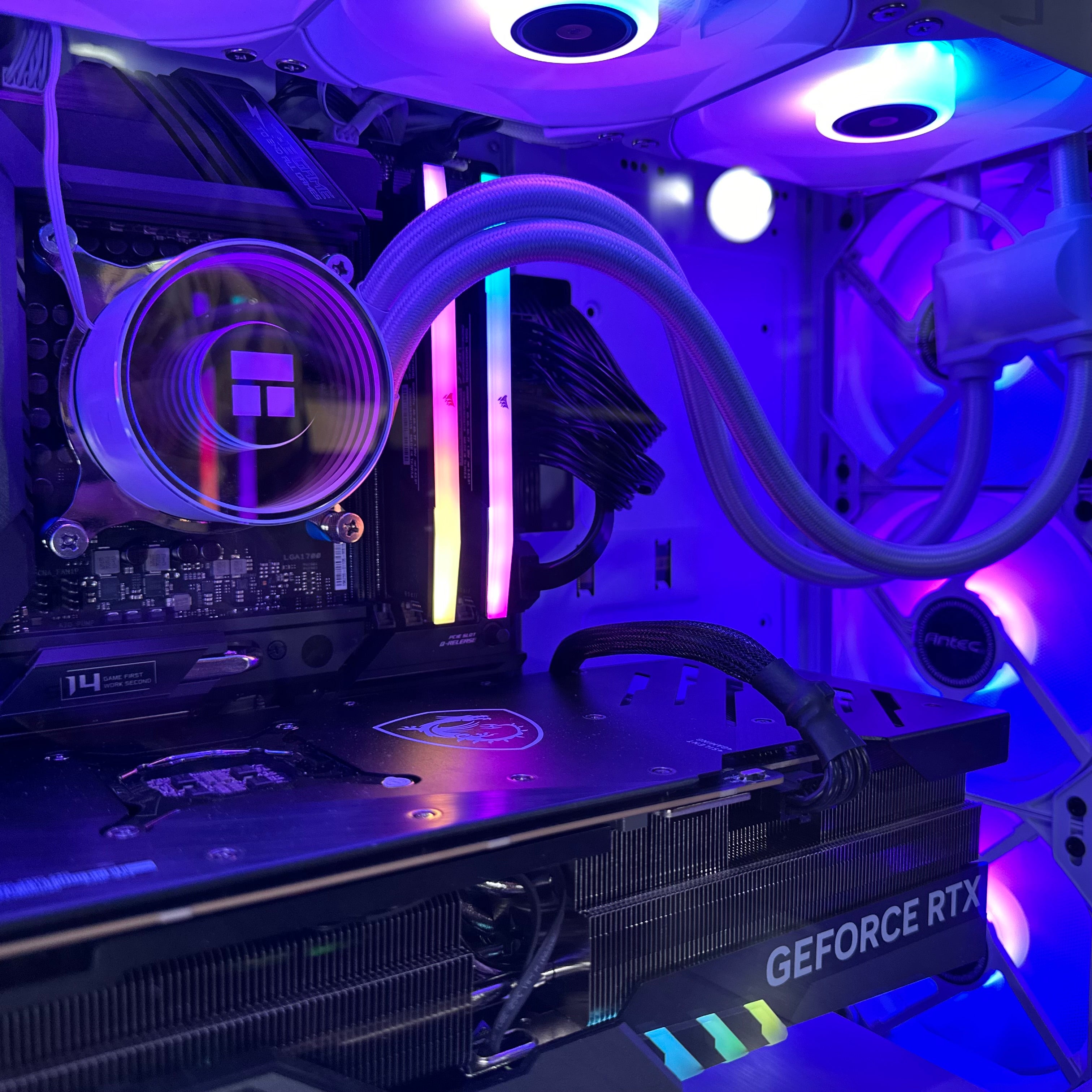 i9-14900K Gaming PC | 24-Core | RTX 30/40/50 Series Options | 64GB DDR5 6000MHz | 2TB NVMe SSD | ASUS™ ROG | WIFI + BT | Brand New