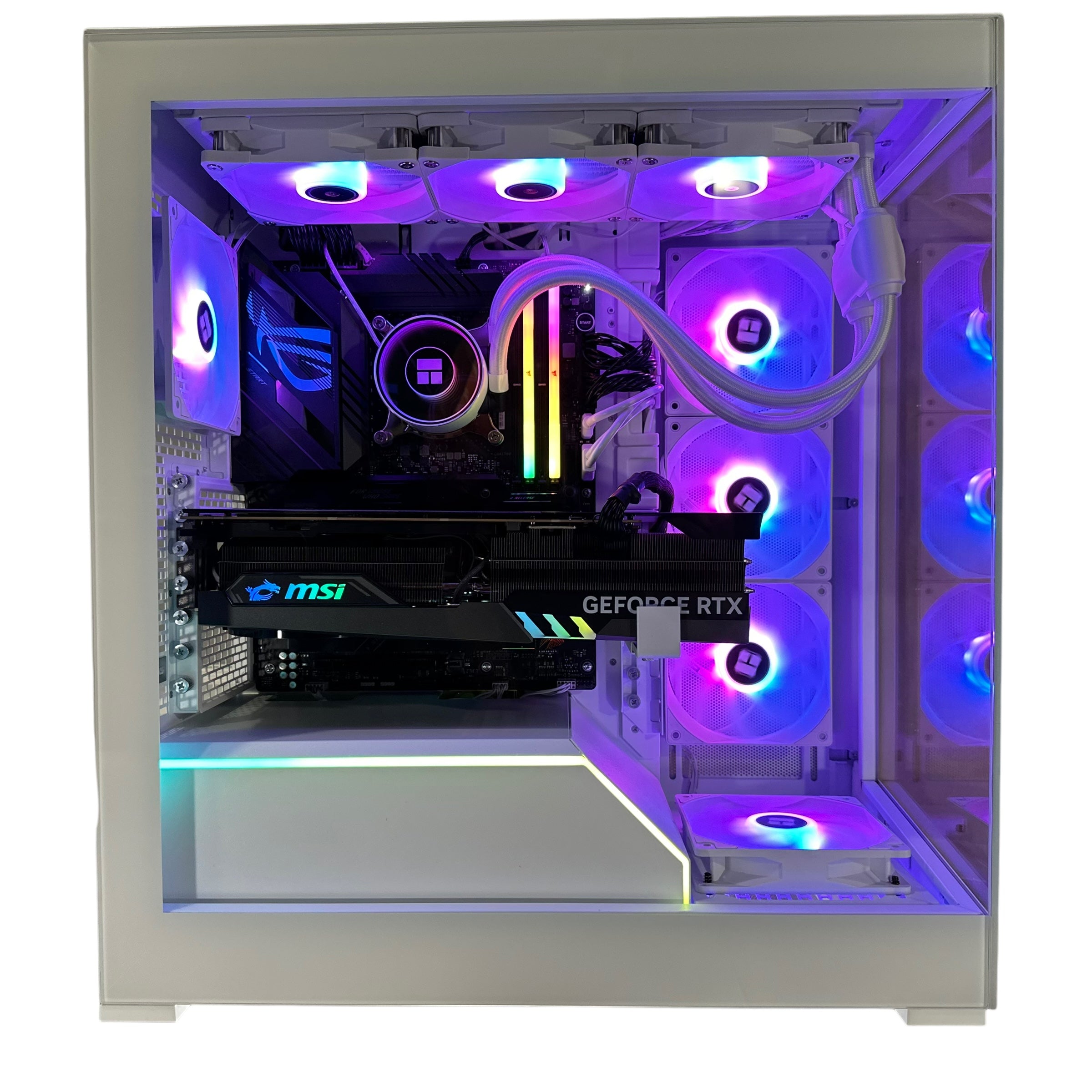 4K Top Tier Workstation i9-14900KF Gaming PC | 24-Core | RTX 5090 32GB | 64GB DDR5 6000MHz | 2TB GEN 4 NVME SSD | ASUS ROG™ | WIFI + BT | Brand New