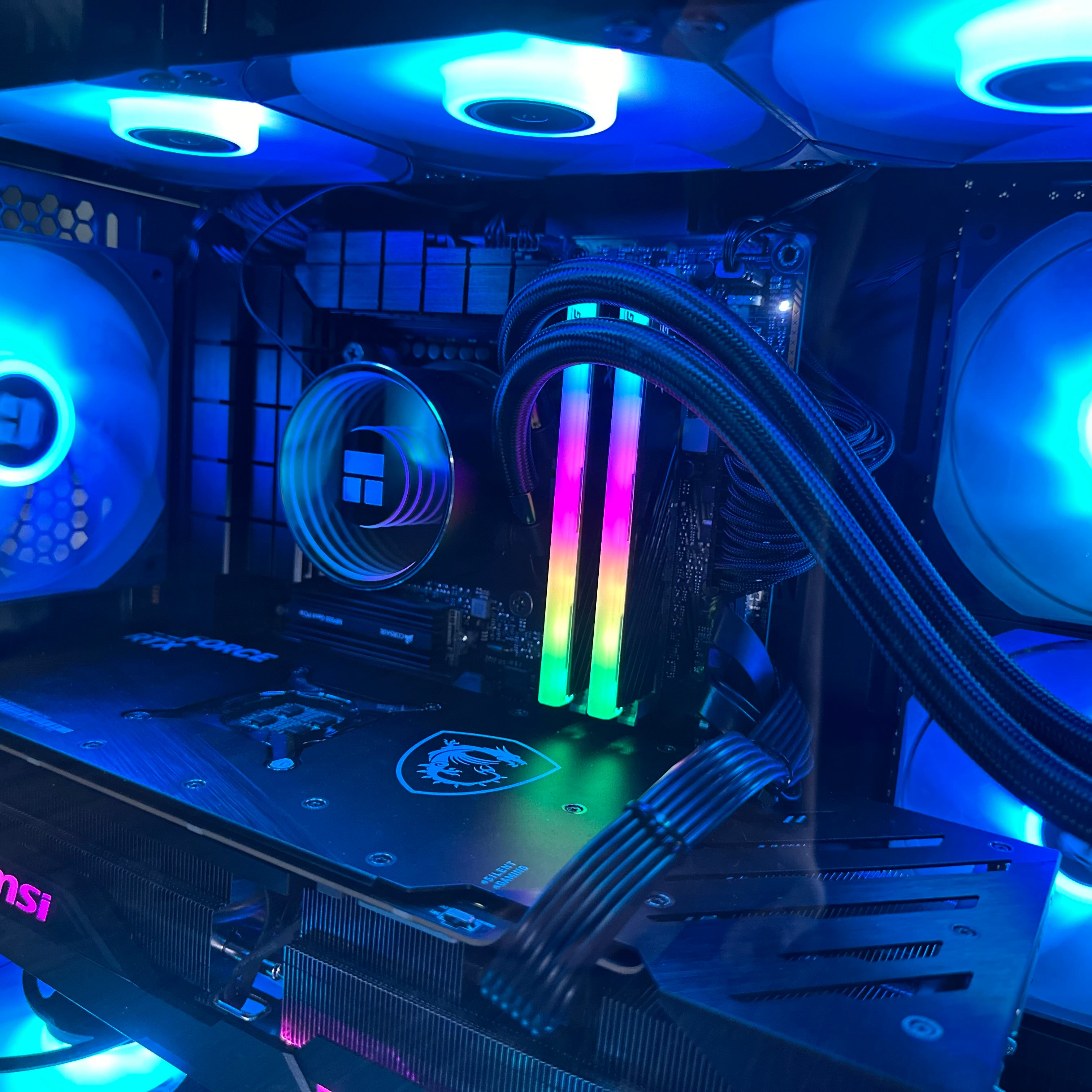 Top Tier Brand New 16-Core Gaming PC, ASUS TUF, Ryzen 9 7950x3D, RTX 4090/4070 Options, 32GB 6400mhz DDR5 Ram, 2TB NVME SSD, WIFI + BT