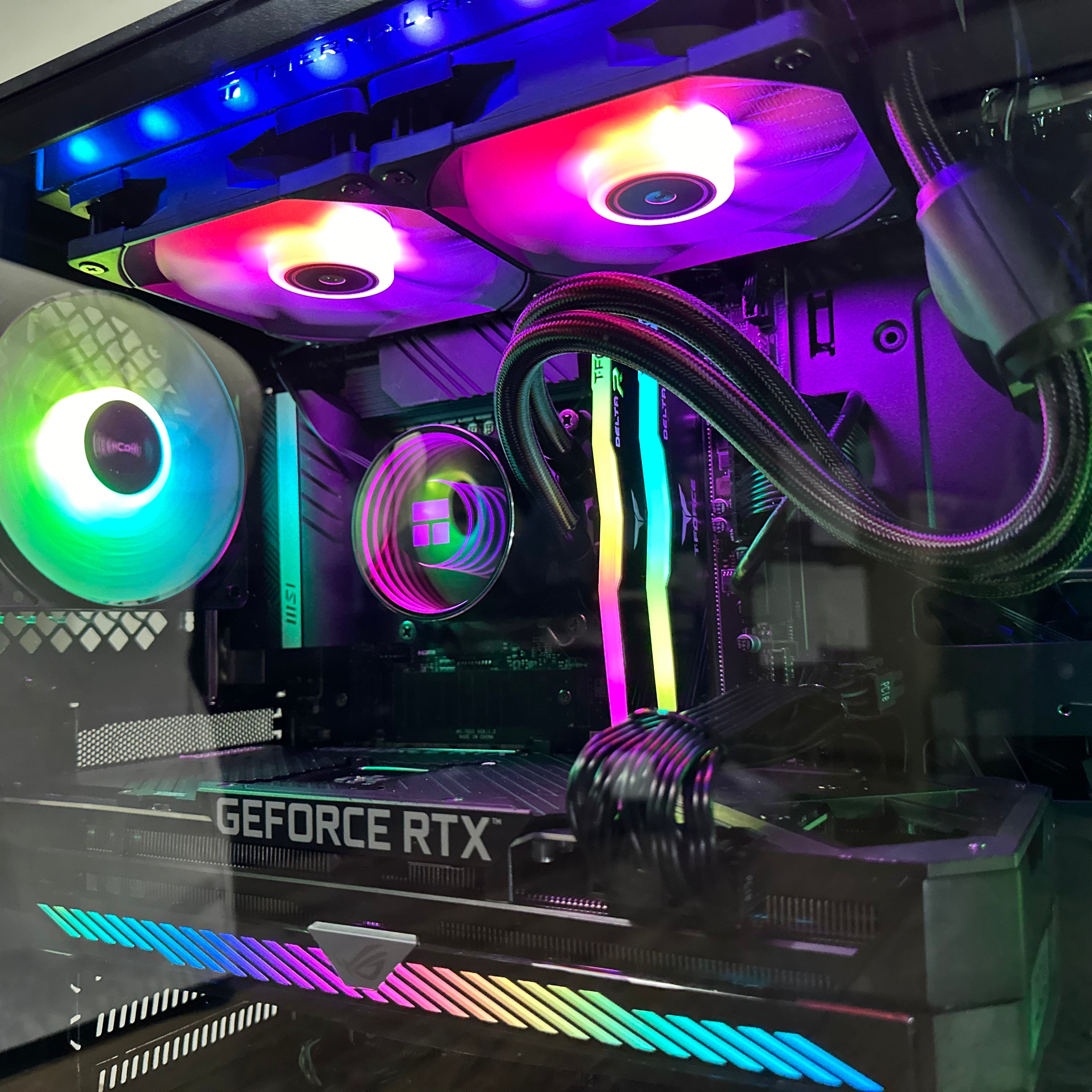 Brand New High-End 16-Core Gaming PC, i9-12900K, RTX 4070 / 4090 Options, 32GB 3600mhz DDR4 Ram, 1TB GEN 4 NVME SSD, 4TB HDD