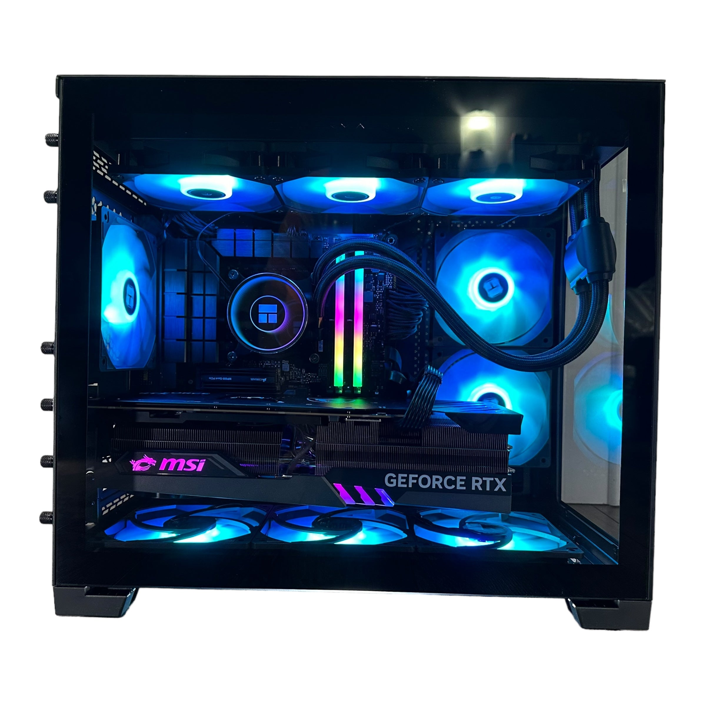 Top Tier Brand New 16-Core Gaming PC, ASUS TUF, Ryzen 9 7950x3D, RTX 4090/4070 Options, 32GB 6400mhz DDR5 Ram, 2TB NVME SSD, WIFI + BT