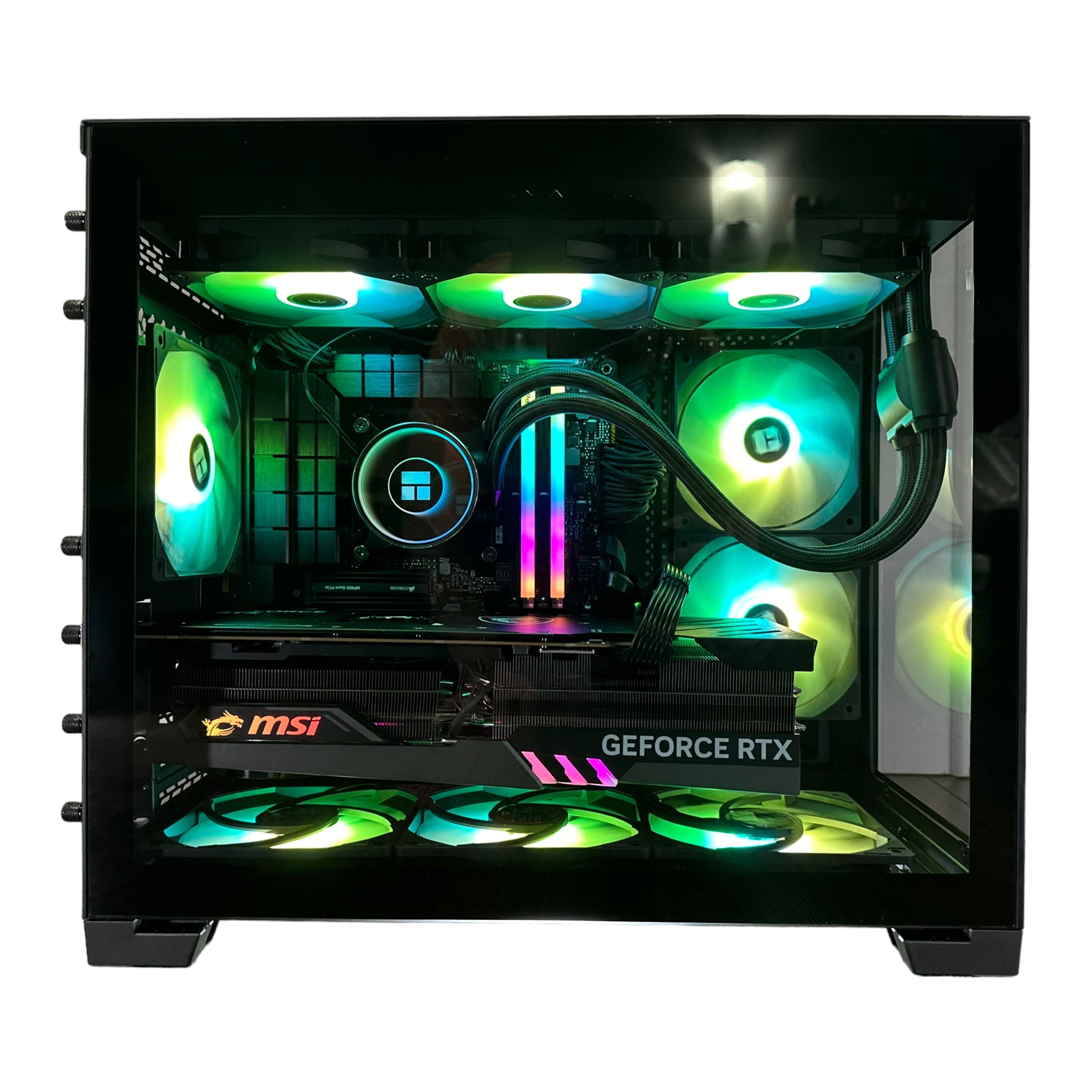 Top Tier Brand New 16-Core Gaming PC, ASUS TUF, Ryzen 9 7950x3D, RTX 4090/4070 Options, 32GB 6400mhz DDR5 Ram, 2TB NVME SSD, WIFI + BT