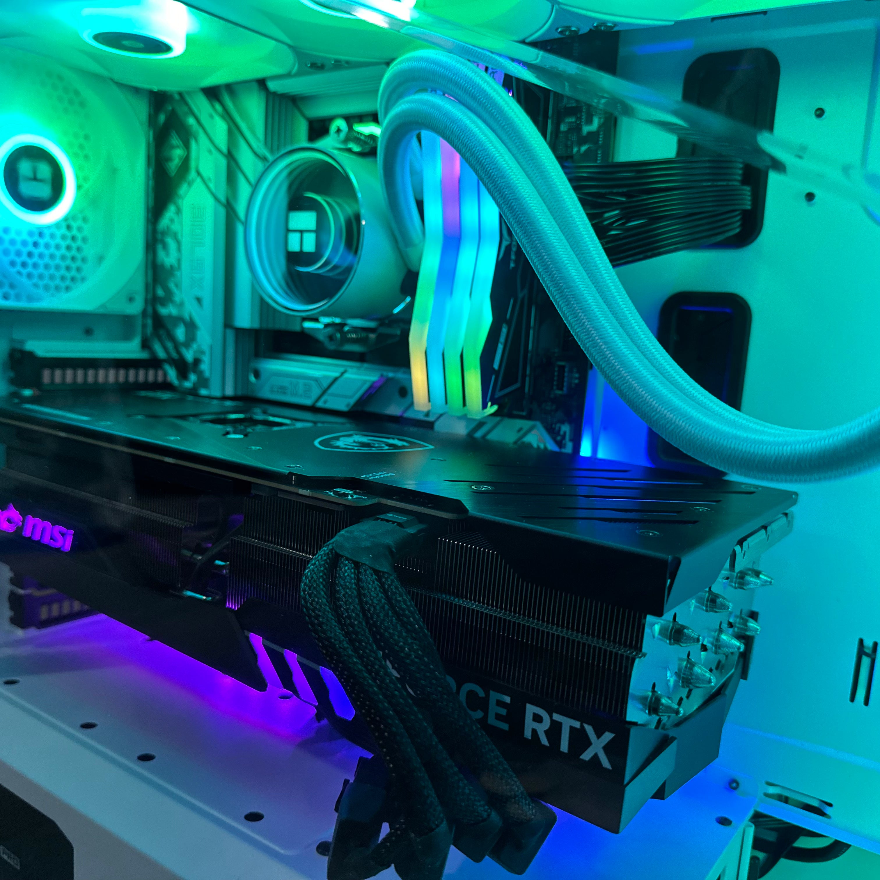 Top Tier Brand New High End 16-Core Gaming PC, Ryzen 9 7950x3D (Beats i9-14900K), RTX 4090 24GB Options, 64GB 6000mhz DDR5 RAM, 2TB NVME SSD, WIFI + BT