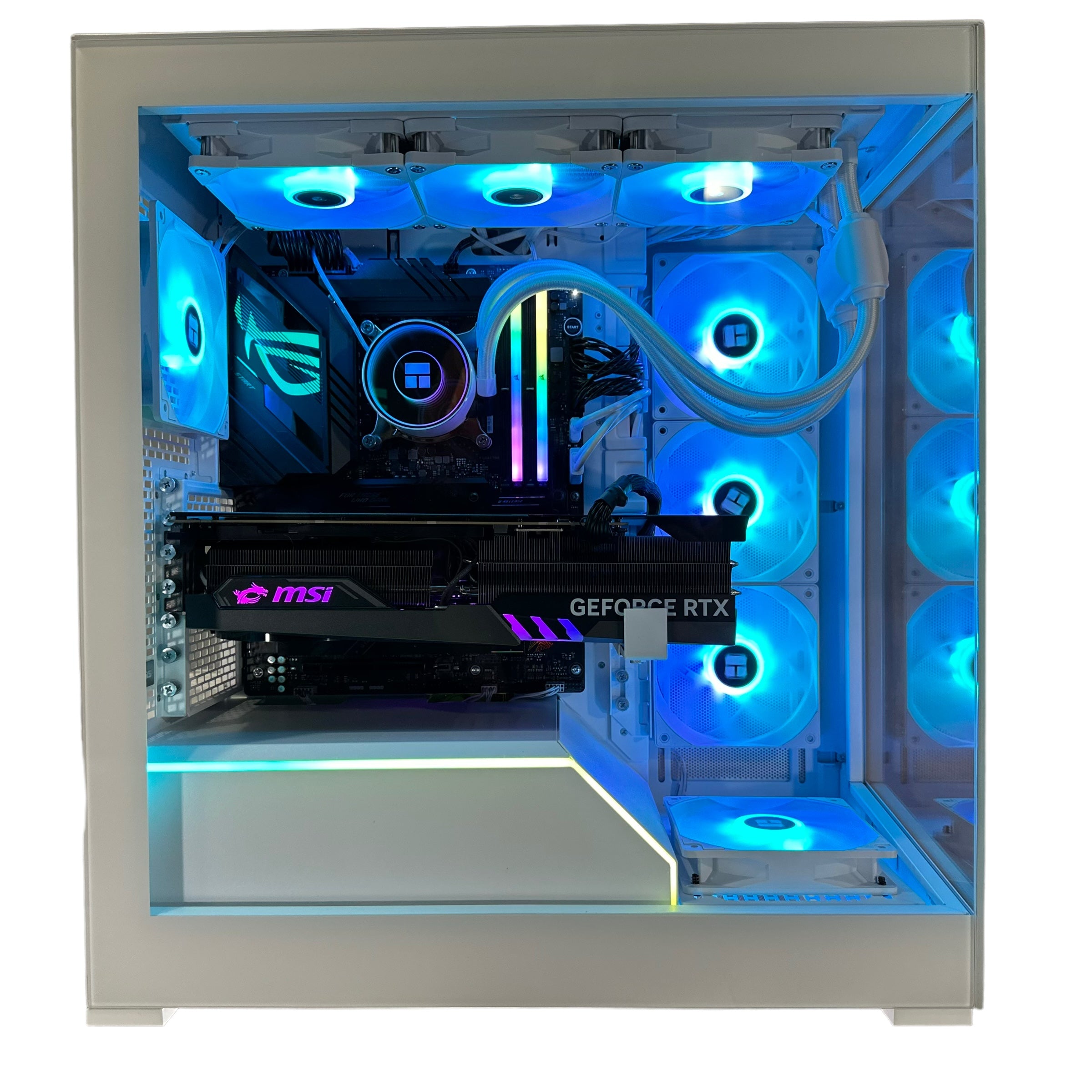 4K Top Tier Workstation i9-14900KF Gaming PC | 24-Core | RTX 5090 32GB | 64GB DDR5 6000MHz | 2TB GEN 4 NVME SSD | ASUS ROG™ | WIFI + BT | Brand New