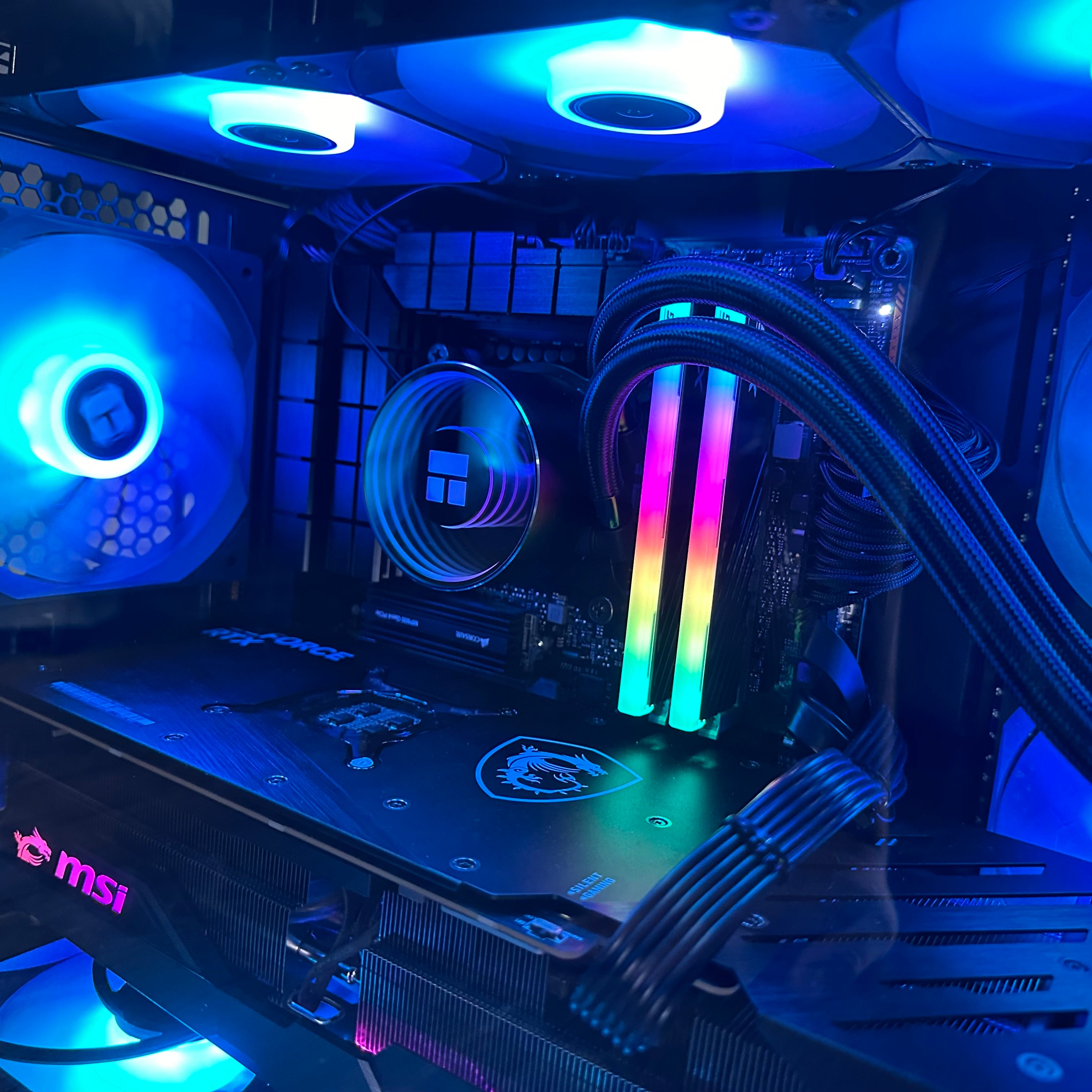 Top Tier Brand New 16-Core Gaming PC, ASUS TUF, Ryzen 9 7950x3D, RTX 4090/4070 Options, 32GB 6400mhz DDR5 Ram, 2TB NVME SSD, WIFI + BT