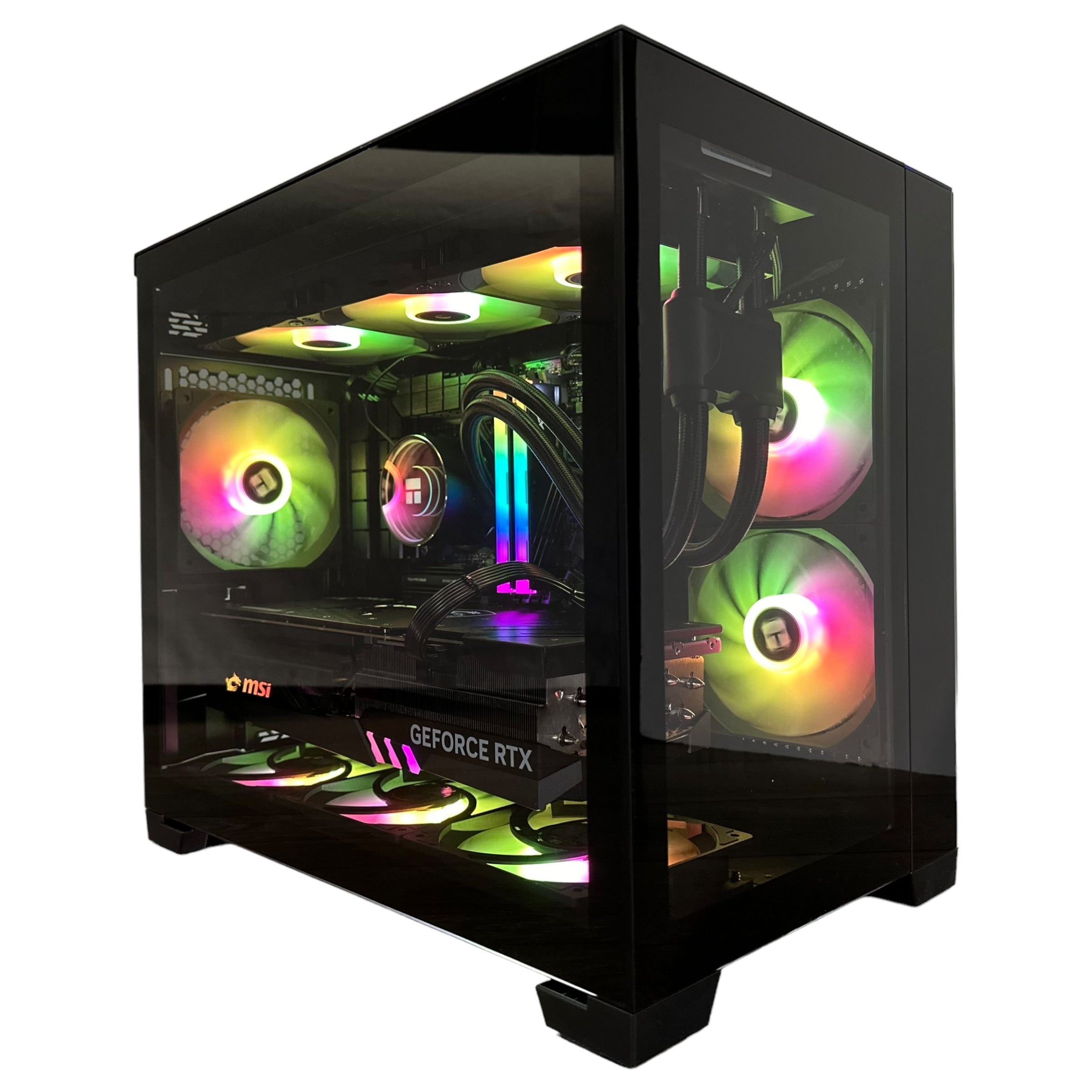 Top Tier Brand New 16-Core Gaming PC, ASUS TUF, Ryzen 9 7950x3D, RTX 4090/4070 Options, 32GB 6400mhz DDR5 Ram, 2TB NVME SSD, WIFI + BT
