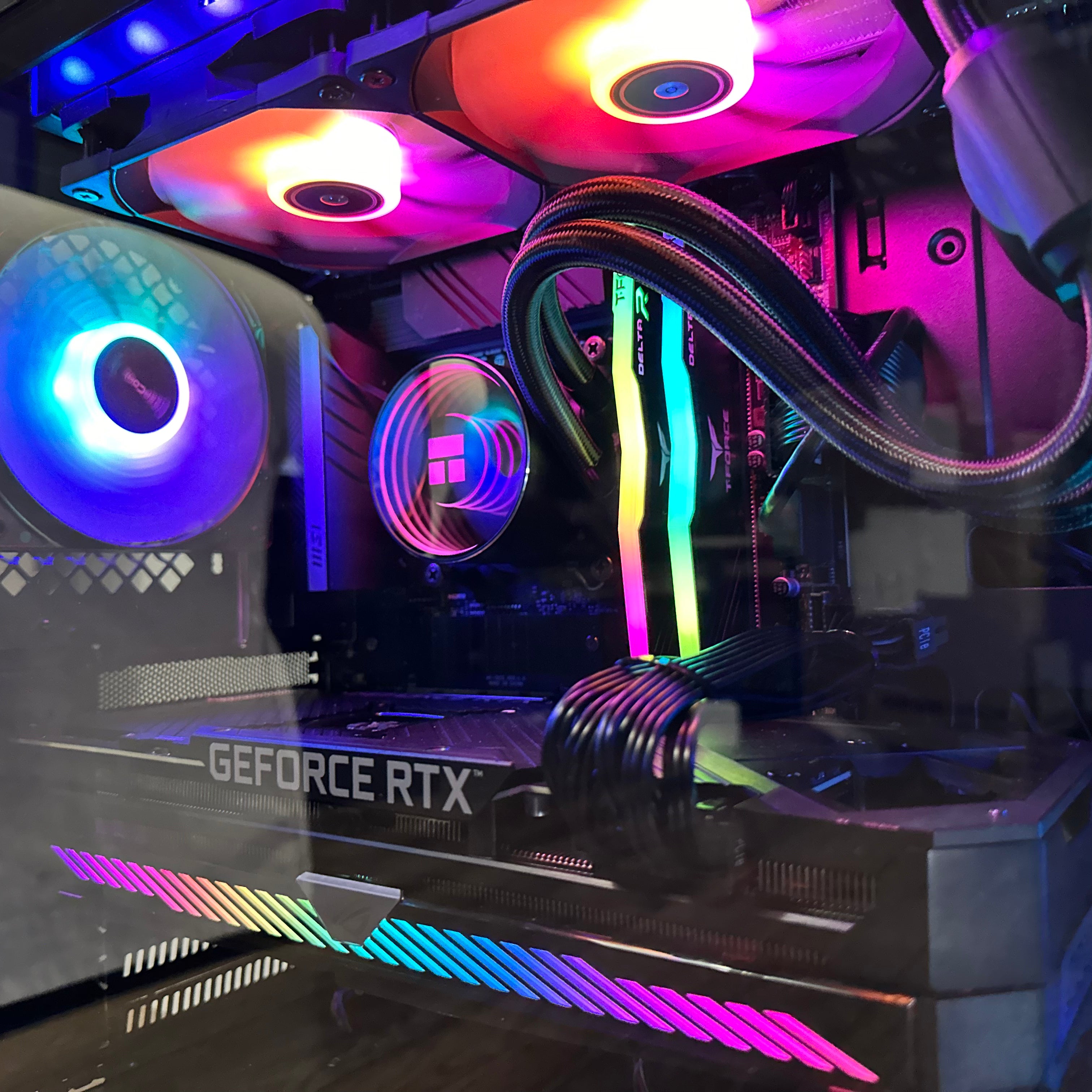 Brand New High-End 16-Core Gaming PC, i9-12900K, RTX 4070 / 4090 Options, 32GB 3600mhz DDR4 Ram, 1TB GEN 4 NVME SSD, 4TB HDD