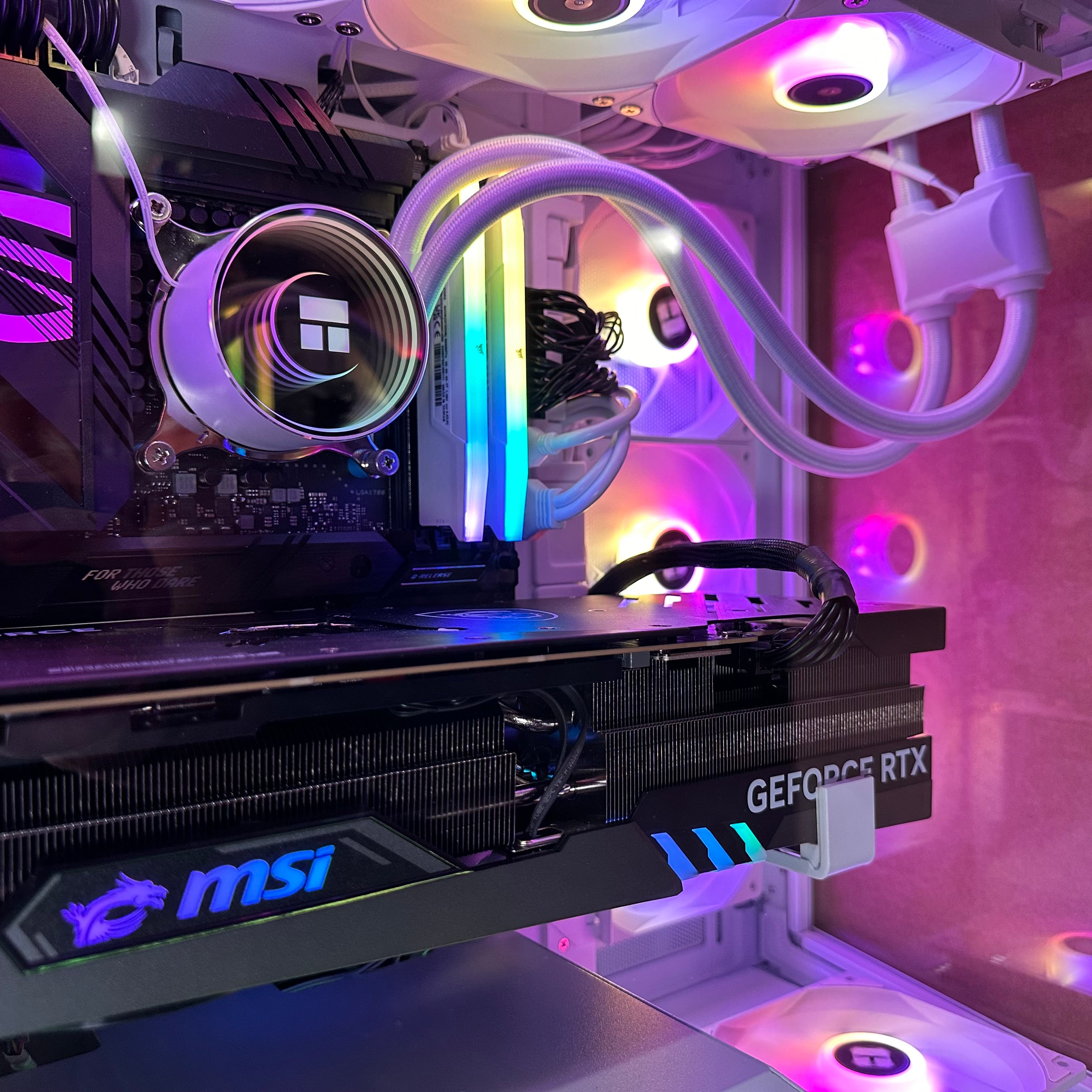 4K Top Tier Workstation i9-14900KF Gaming PC | 24-Core | RTX 5090 32GB | 64GB DDR5 6000MHz | 2TB GEN 4 NVME SSD | ASUS ROG™ | WIFI + BT | Brand New