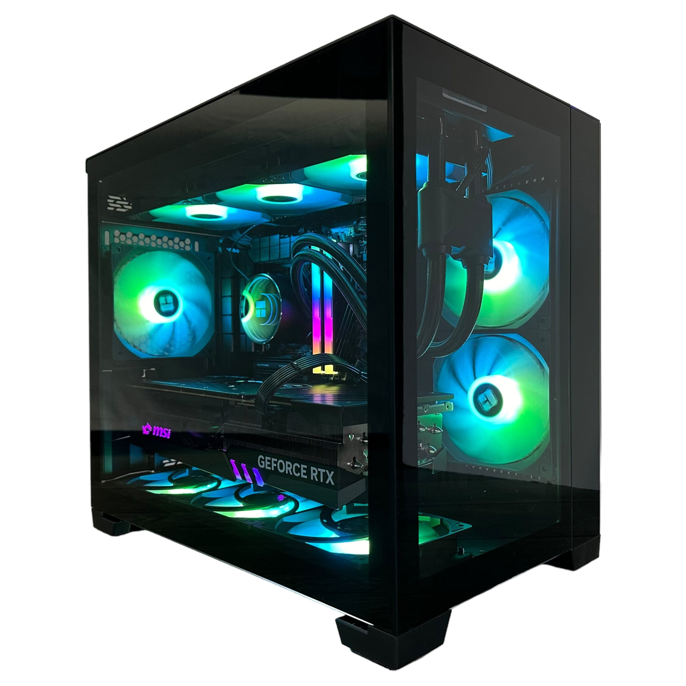 Top Tier Brand New 16-Core Gaming PC, ASUS TUF, Ryzen 9 7950x3D, RTX 4090/4070 Options, 32GB 6400mhz DDR5 Ram, 2TB NVME SSD, WIFI + BT