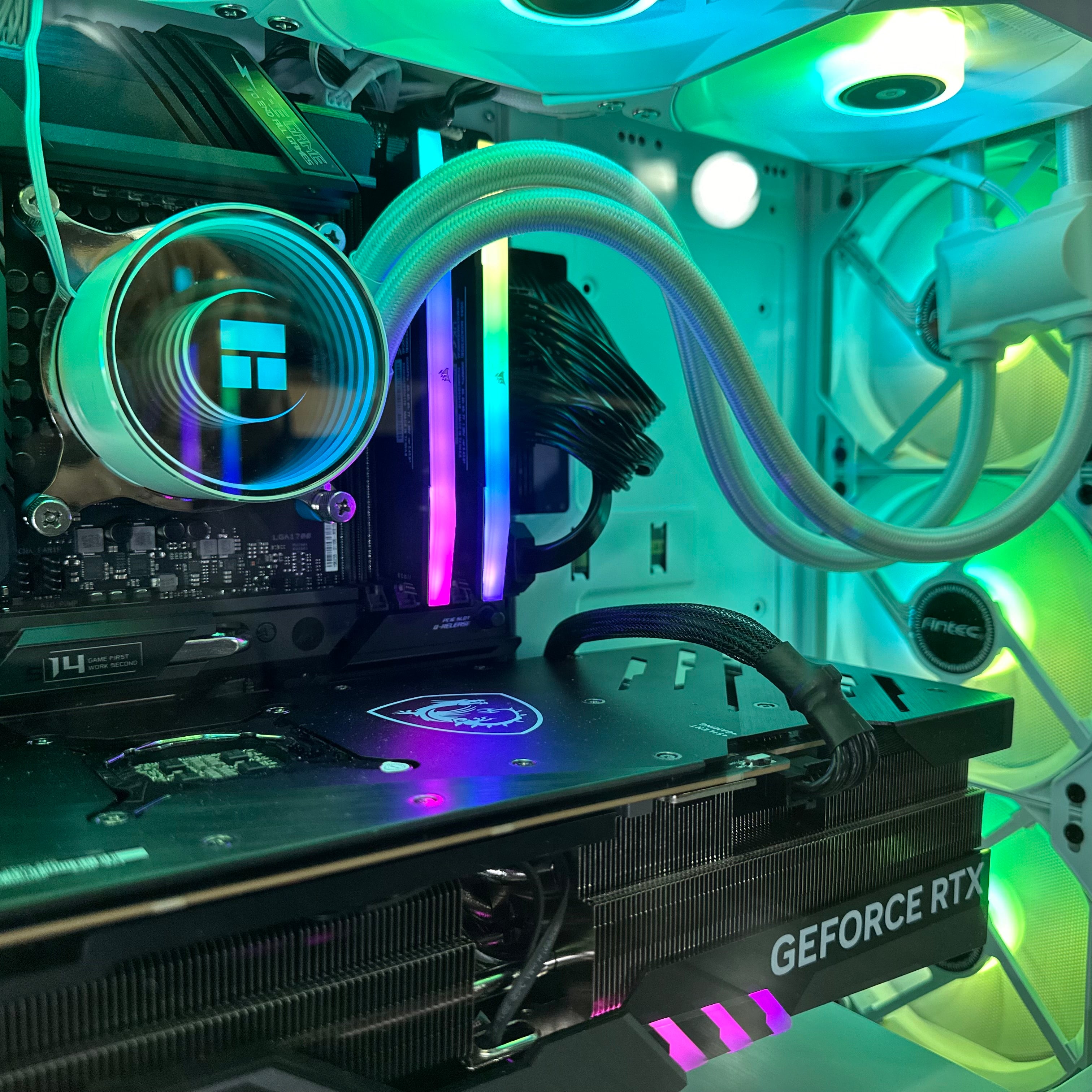 i9-14900K Gaming PC | 24-Core | RTX 30/40/50 Series Options | 64GB DDR5 6000MHz | 2TB NVMe SSD | ASUS™ ROG | WIFI + BT | Brand New