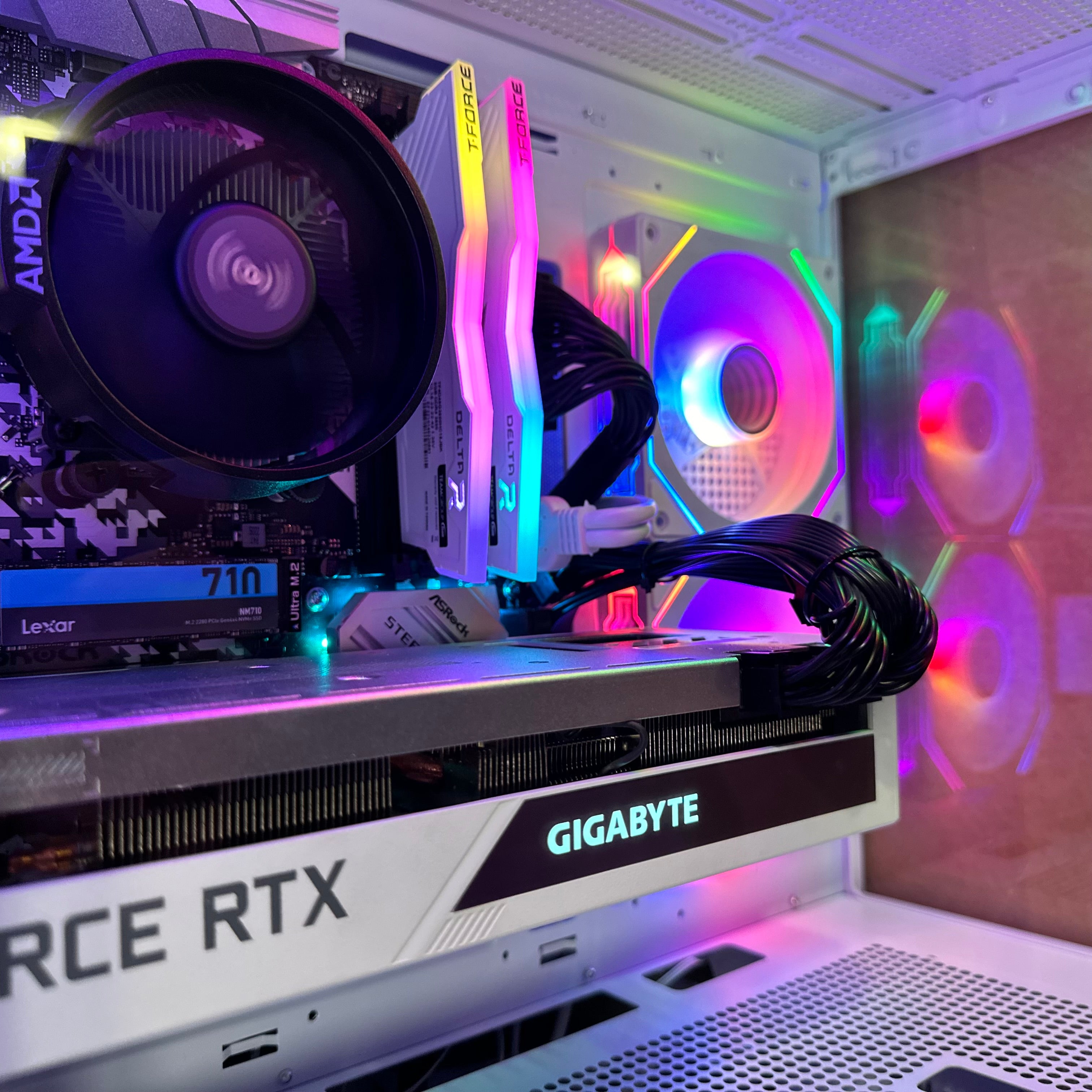 Ryzen 7 5700 Gaming PC | 8-Core | RTX 30/40/50 Series Options | 16GB RAM | 1TB NVMe SSD | STEEL LEGEND™ | Brand New