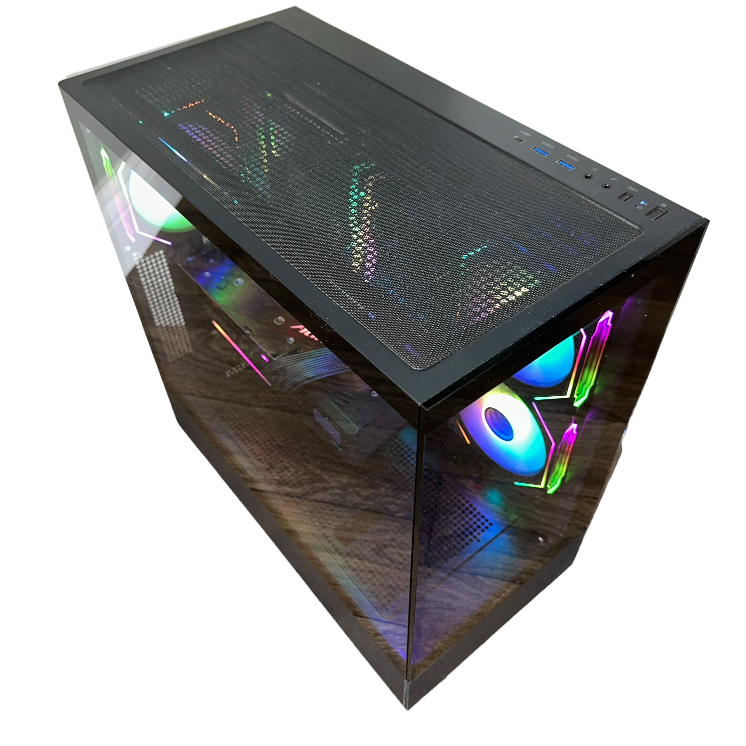 1080p Video Editing Ryzen 7 2700 Gaming PC | 8-Core | RX 6600 8GB | 16GB RAM | 1TB SSD | STEEL LEGEND™ | Brand New