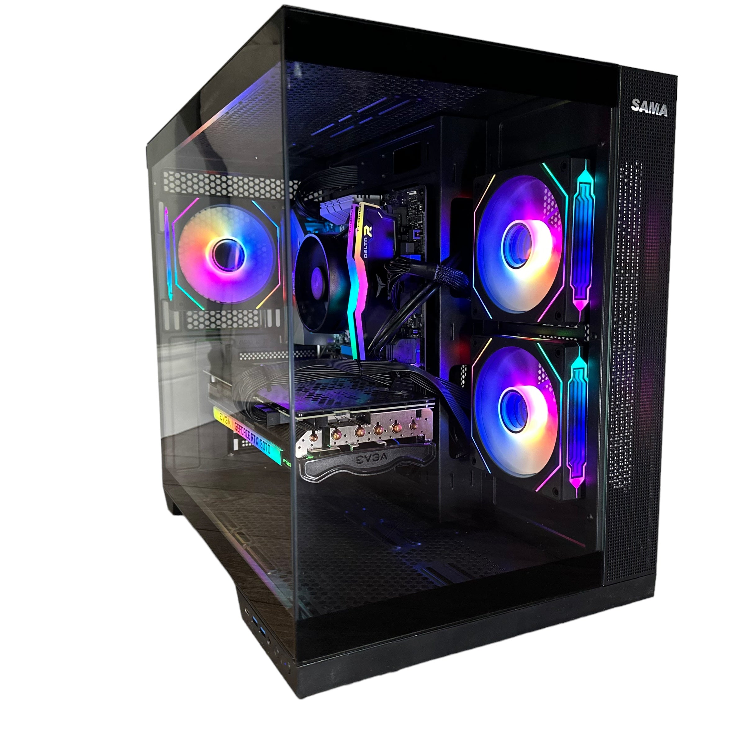 1080p Value Ryzen 5 5500 Gaming PC | 6-Core | RX 6600 8GB | 16GB RAM | 1TB NVMe SSD | STEEL LEGEND™ | Brand New