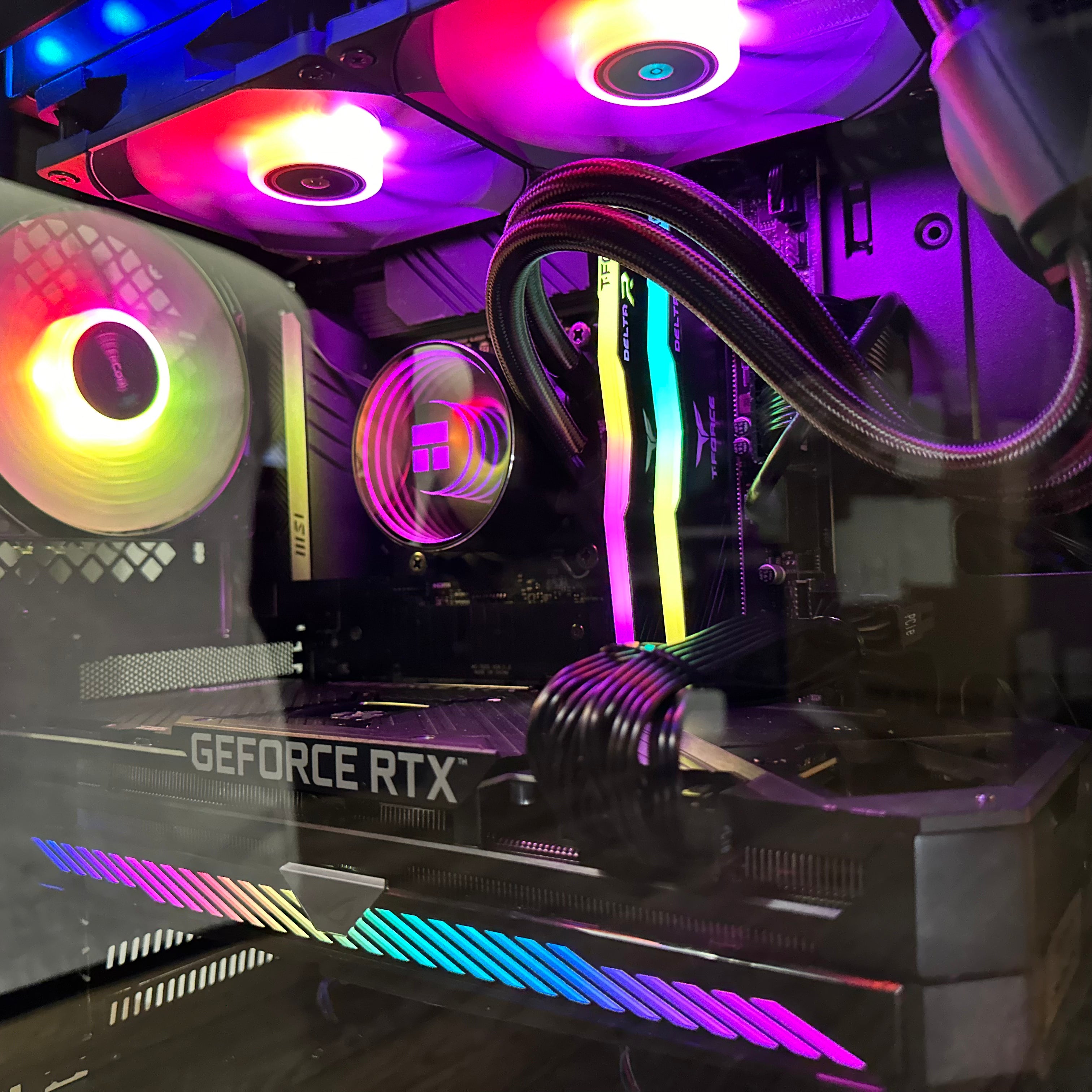 Brand New High-End 16-Core Gaming PC, i9-12900K, RTX 4070 / 4090 Options, 32GB 3600mhz DDR4 Ram, 1TB GEN 4 NVME SSD, 4TB HDD