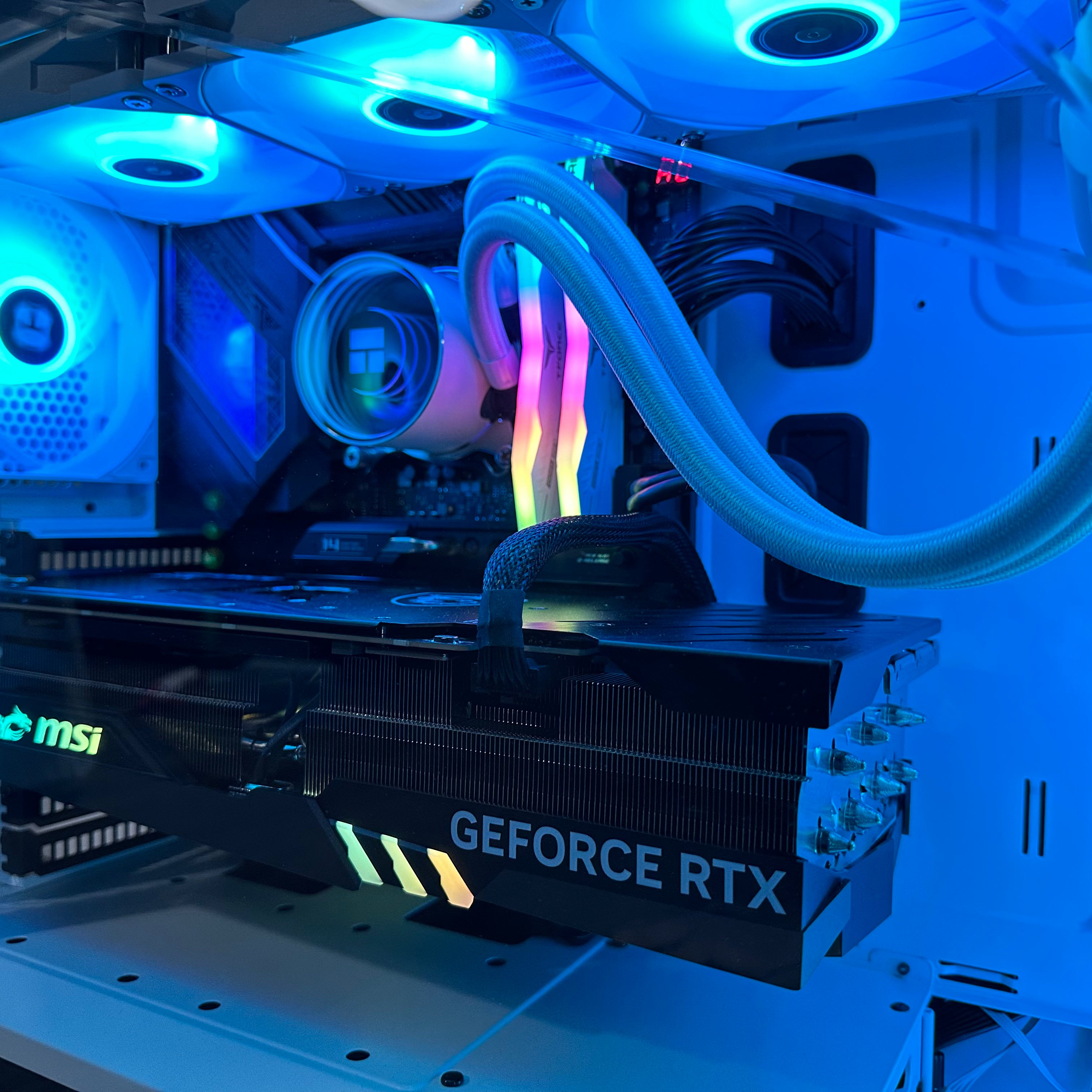 Top Tier Brand New High End 24-Core Gaming PC ASUS ROG, i9-13900KF, RTX 4090 24GB Options, 32GB 6400mhz DDR5 RAM, 2TB NVME SSD, WIFI + BT