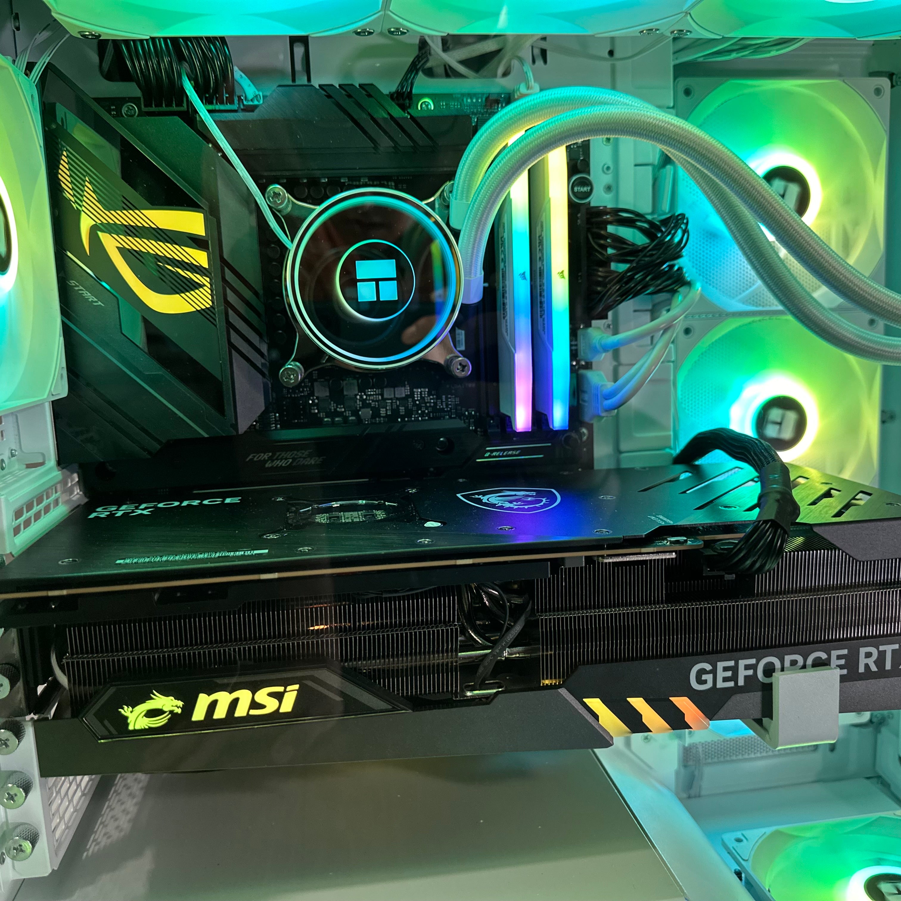4K Top Tier Workstation i9-14900KF Gaming PC | 24-Core | RTX 5090 32GB | 64GB DDR5 6000MHz | 2TB GEN 4 NVME SSD | ASUS ROG™ | WIFI + BT | Brand New