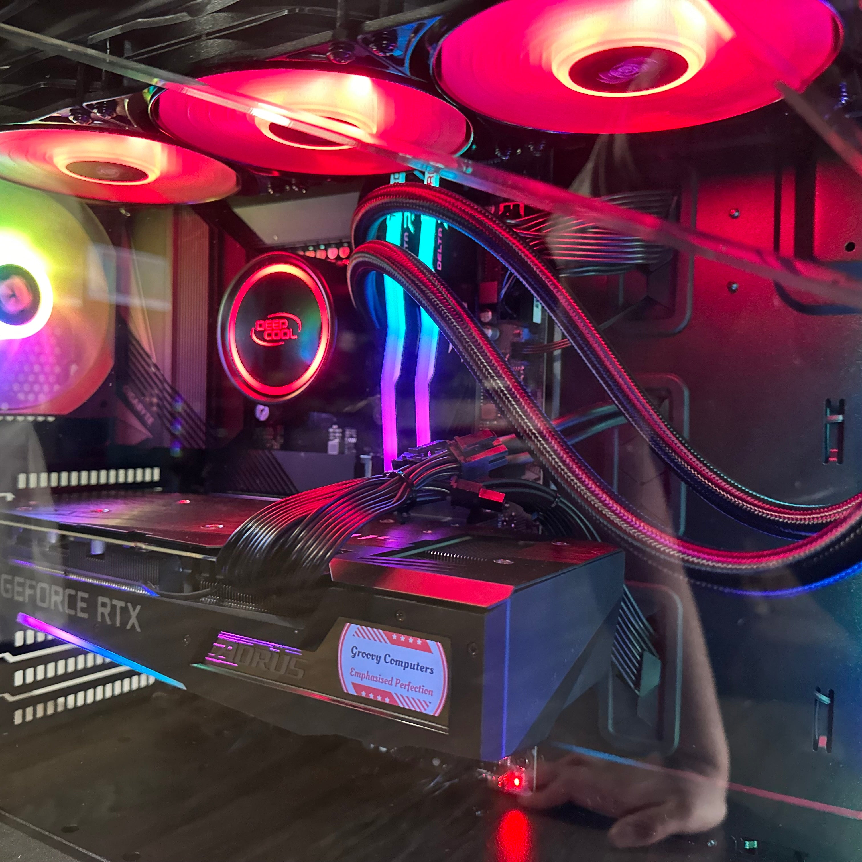 Brand New High End 12-Core Gaming PC, i7-12700K (Better than i9-11900K), RTX 4070/4090 Options, 32GB 3600mhz DDR4 Ram, 2TB NVME SSD