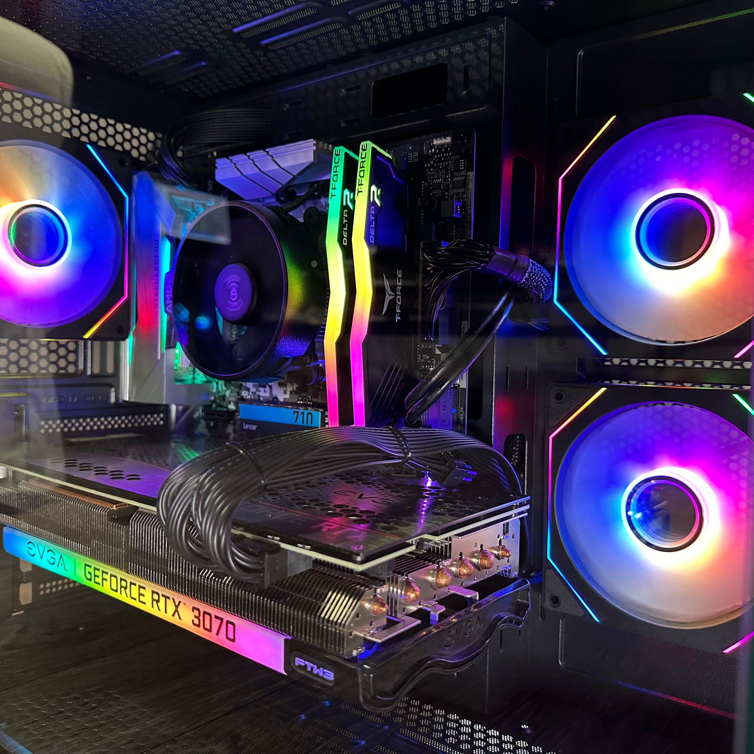 1080p Value Ryzen 5 5500 Gaming PC | 6-Core | RX 6600 8GB | 16GB RAM | 1TB NVMe SSD | STEEL LEGEND™ | Brand New