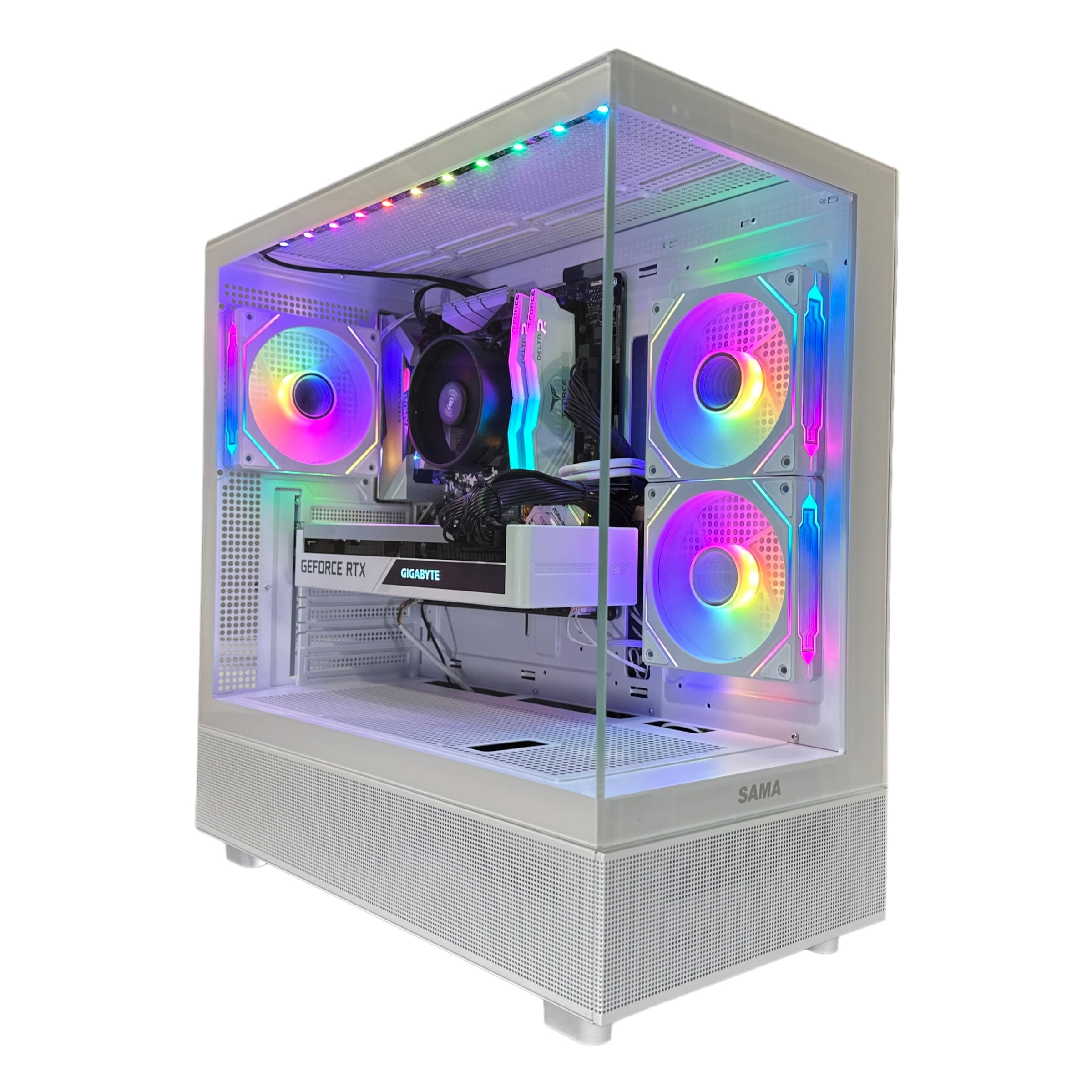 Ryzen 5 5600 Gaming PC | 6-Core | RTX 30/40/50 Series Options | 16GB RAM | 1TB NVMe SSD | STEEL LEGEND™ | Brand New - Groovy Computers