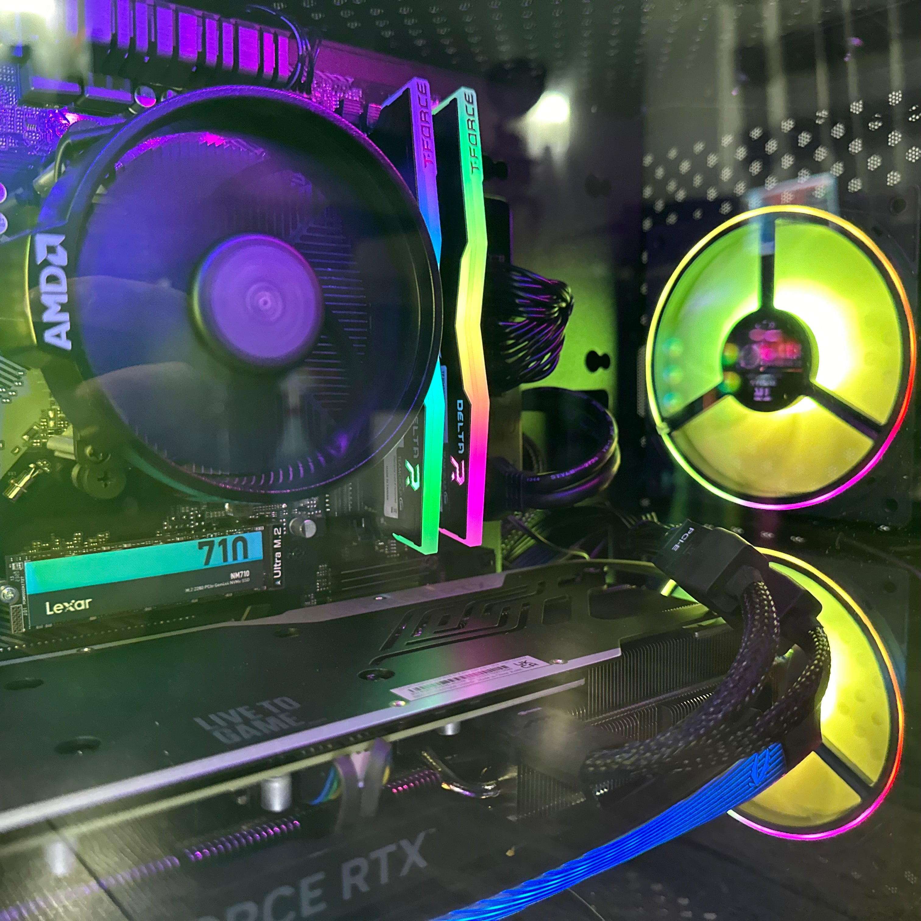 Ryzen 7 5700 Gaming PC | 8-Core | RTX 30/40/50 Series Options | 16GB RAM | 1TB SSD | Pro4™ | Brand New