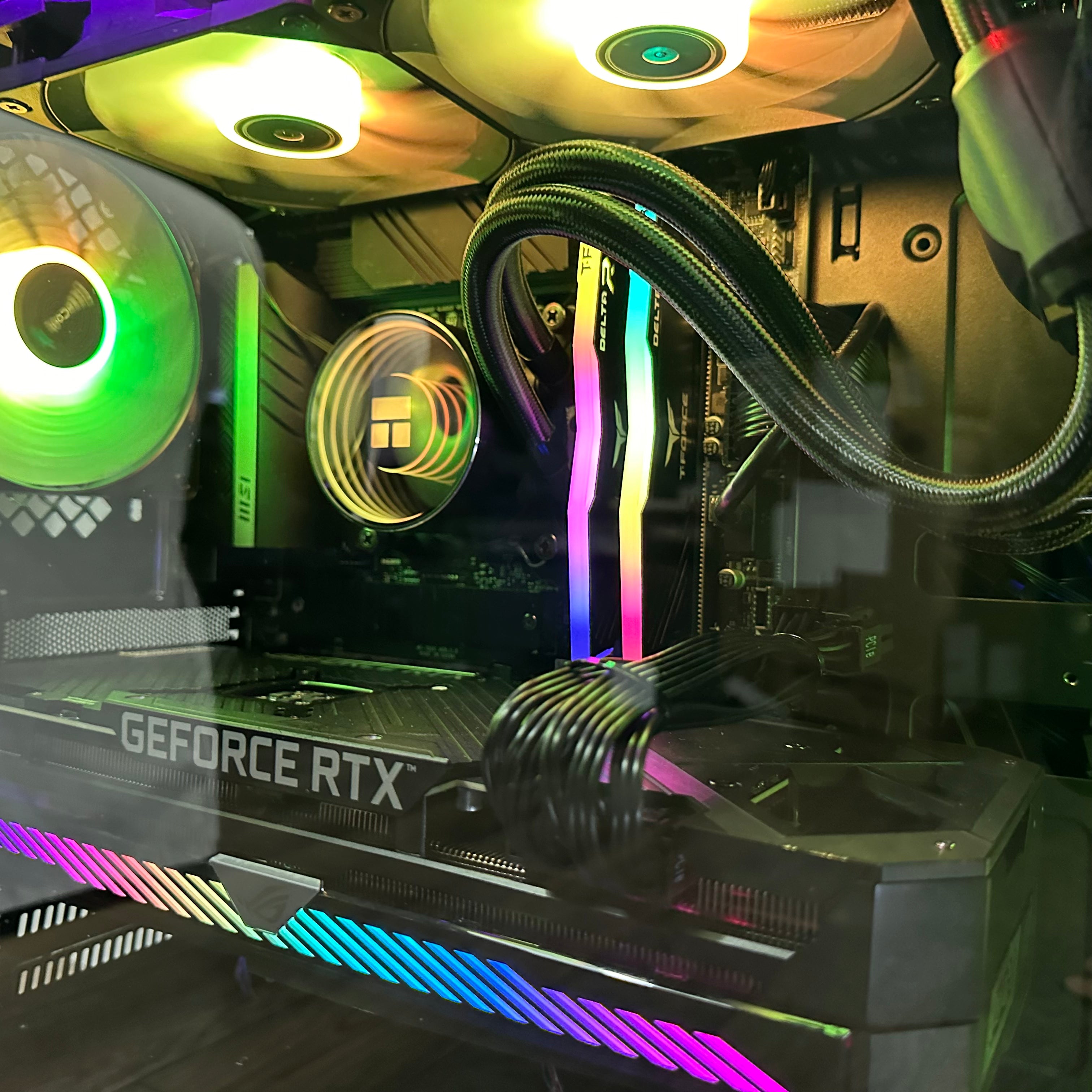Brand New High-End 16-Core Gaming PC, i9-12900K, RTX 4070 / 4090 Options, 32GB 3600mhz DDR4 Ram, 1TB GEN 4 NVME SSD, 4TB HDD