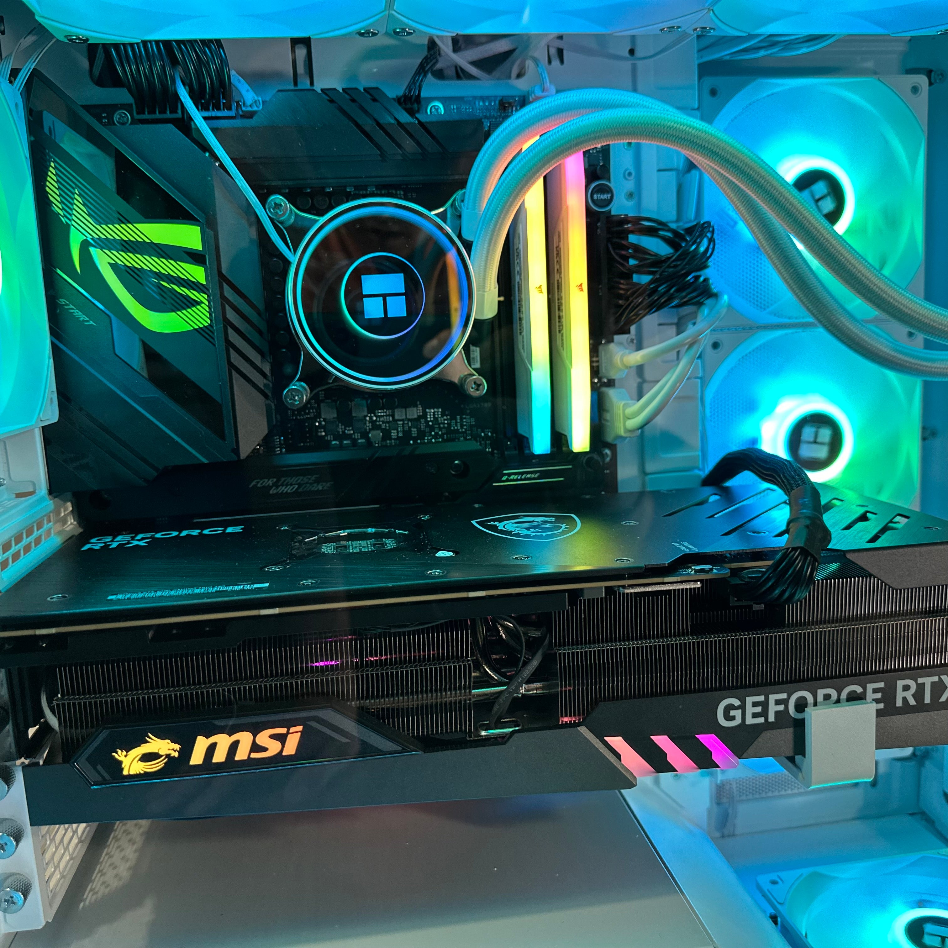 4K Top Tier Workstation i9-14900KF Gaming PC | 24-Core | RTX 5090 32GB | 64GB DDR5 6000MHz | 2TB GEN 4 NVME SSD | ASUS ROG™ | WIFI + BT | Brand New