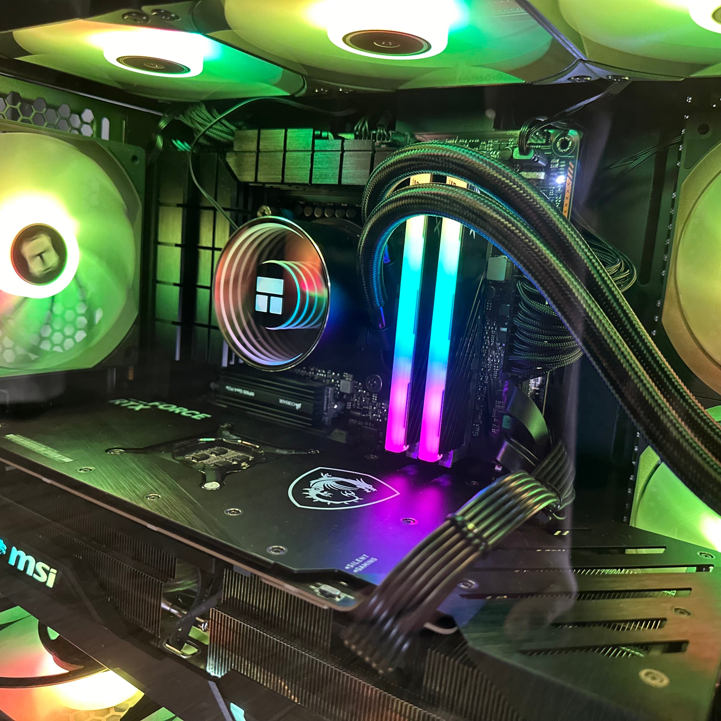 Top Tier Brand New 16-Core Gaming PC, ASUS TUF, Ryzen 9 7950x3D, RTX 4090/4070 Options, 32GB 6400mhz DDR5 Ram, 2TB NVME SSD, WIFI + BT