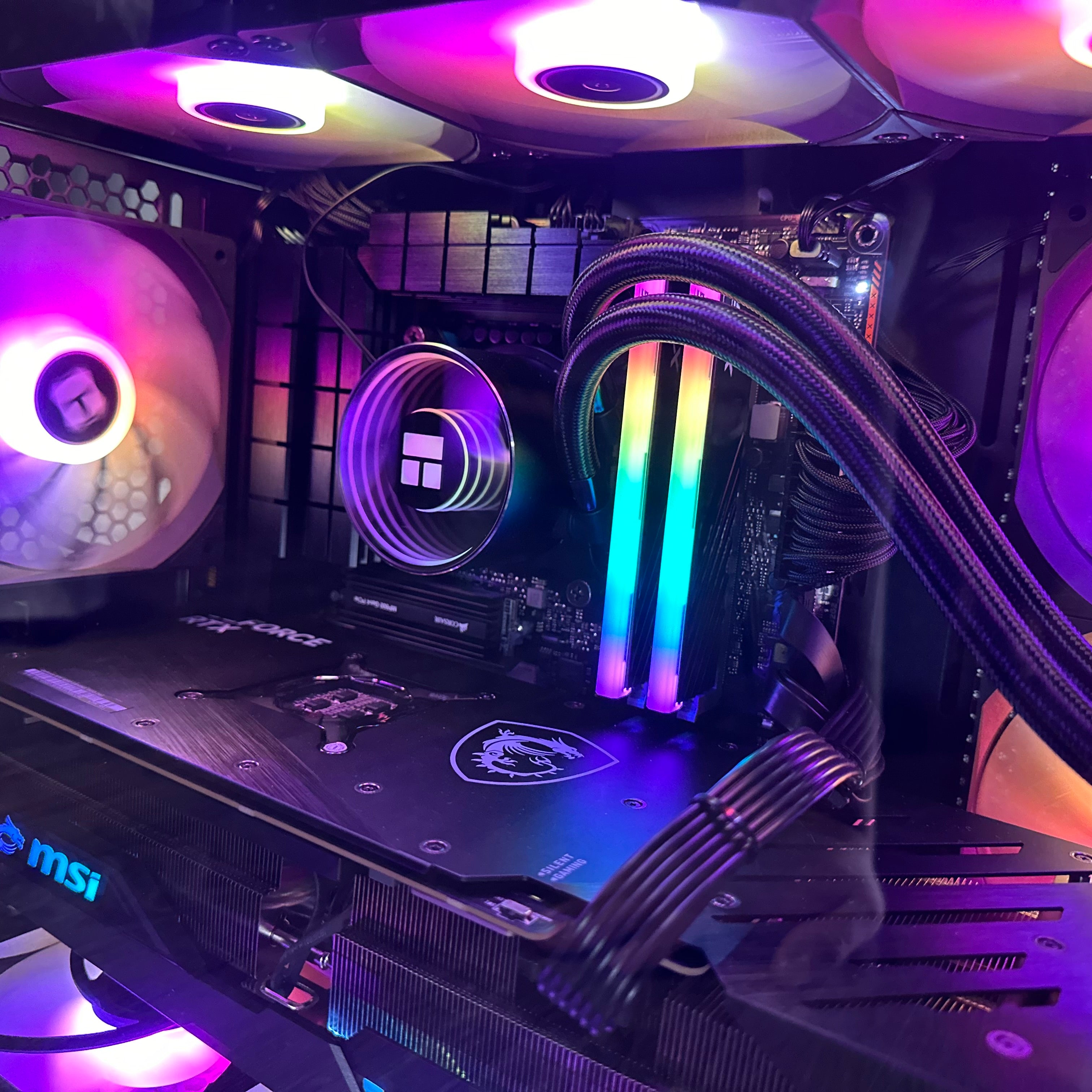 Top Tier Brand New 16-Core Gaming PC, ASUS TUF, Ryzen 9 7950x3D, RTX 4090/4070 Options, 32GB 6400mhz DDR5 Ram, 2TB NVME SSD, WIFI + BT