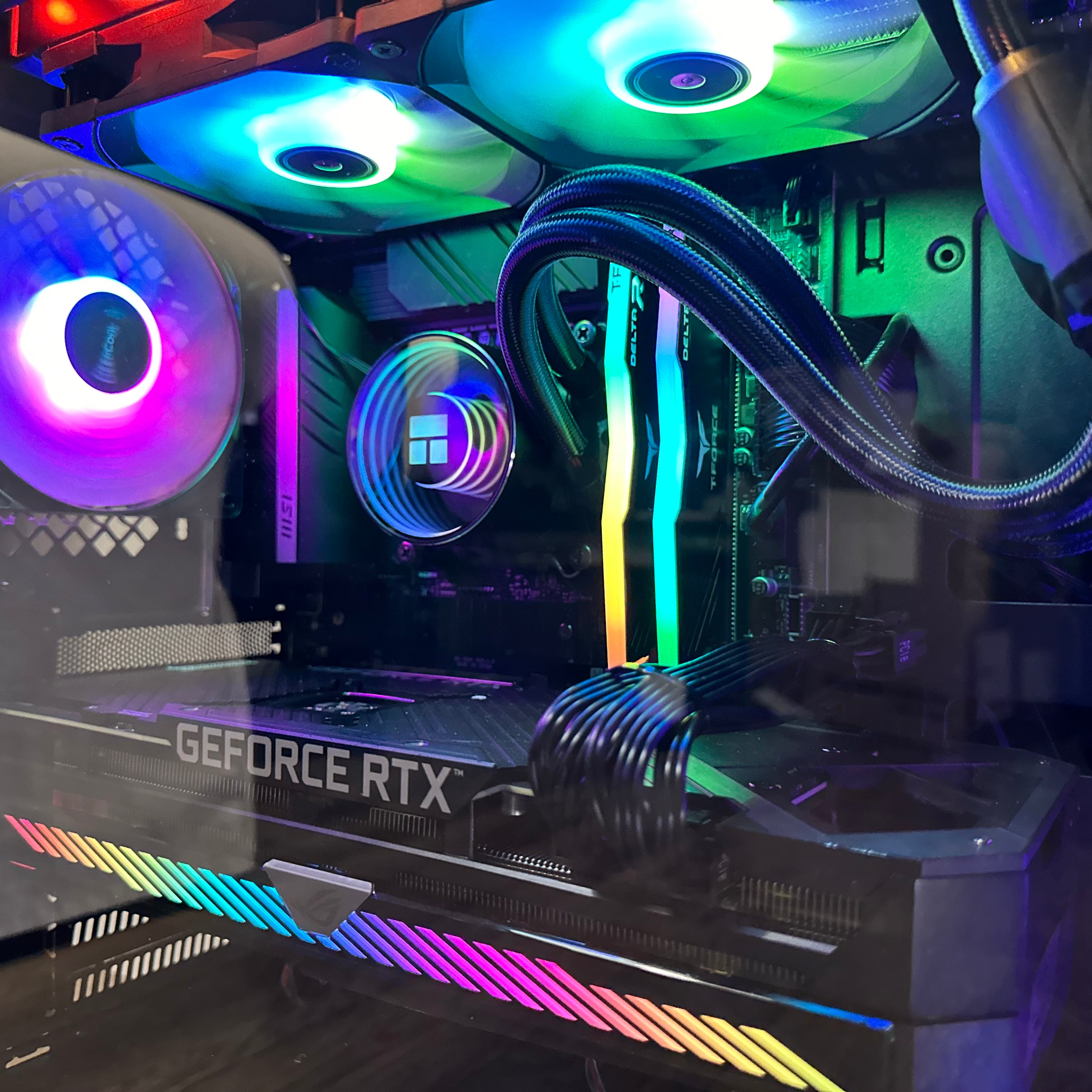 Brand New High-End 16-Core Gaming PC, i9-12900K, RTX 4070 / 4090 Options, 32GB 3600mhz DDR4 Ram, 1TB GEN 4 NVME SSD, 4TB HDD
