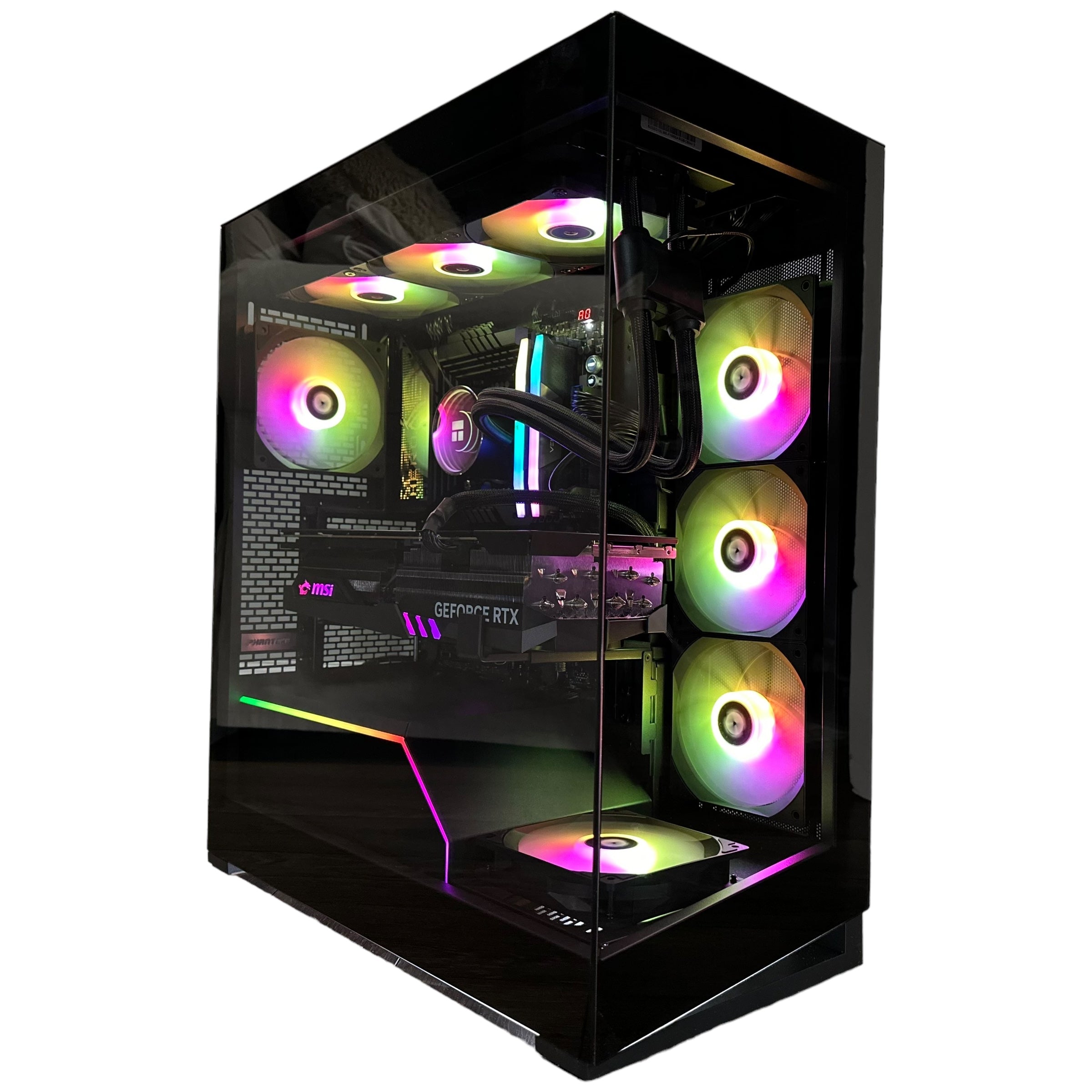 4K Top Tier Workstation i9-14900KF Gaming PC | 24-Core | RTX 5090 32GB | 64GB DDR5 6000MHz | 2TB GEN 4 NVMe SSD | ASUS ROG MAXIMUS™ | WIFI + BT | Brand New