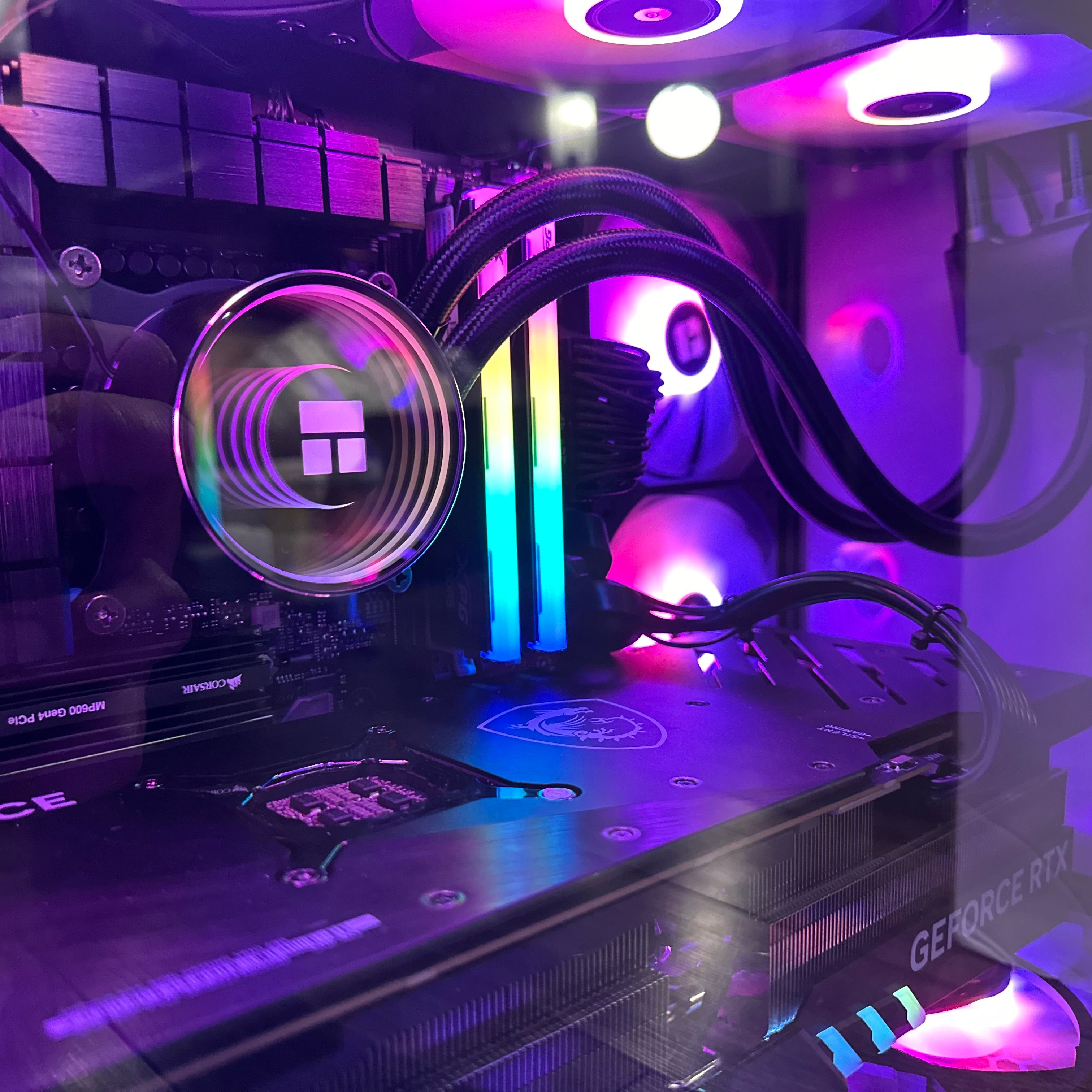 Ryzen 9 7950X3D Gaming PC | 16-Core | RTX 30/40/50 Series Options | 32GB DDR5 6400MHz | 2TB NVMe SSD | ASUS™ TUF | WIFI + BT | Brand New - Groovy Computers