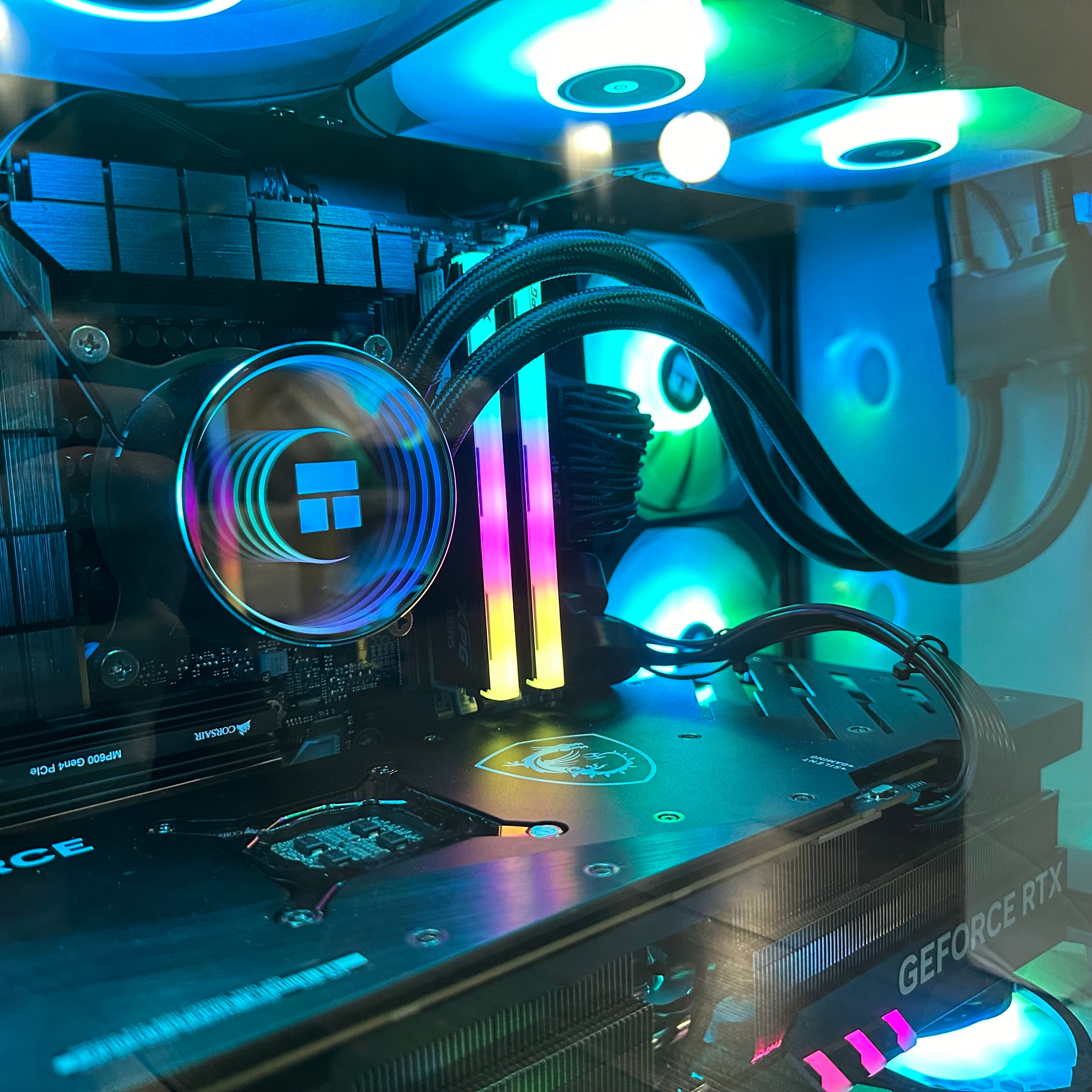 Top Tier Brand New 16-Core Gaming PC, ASUS TUF, Ryzen 9 7950x3D, RTX 4090/4070 Options, 32GB 6400mhz DDR5 Ram, 2TB NVME SSD, WIFI + BT