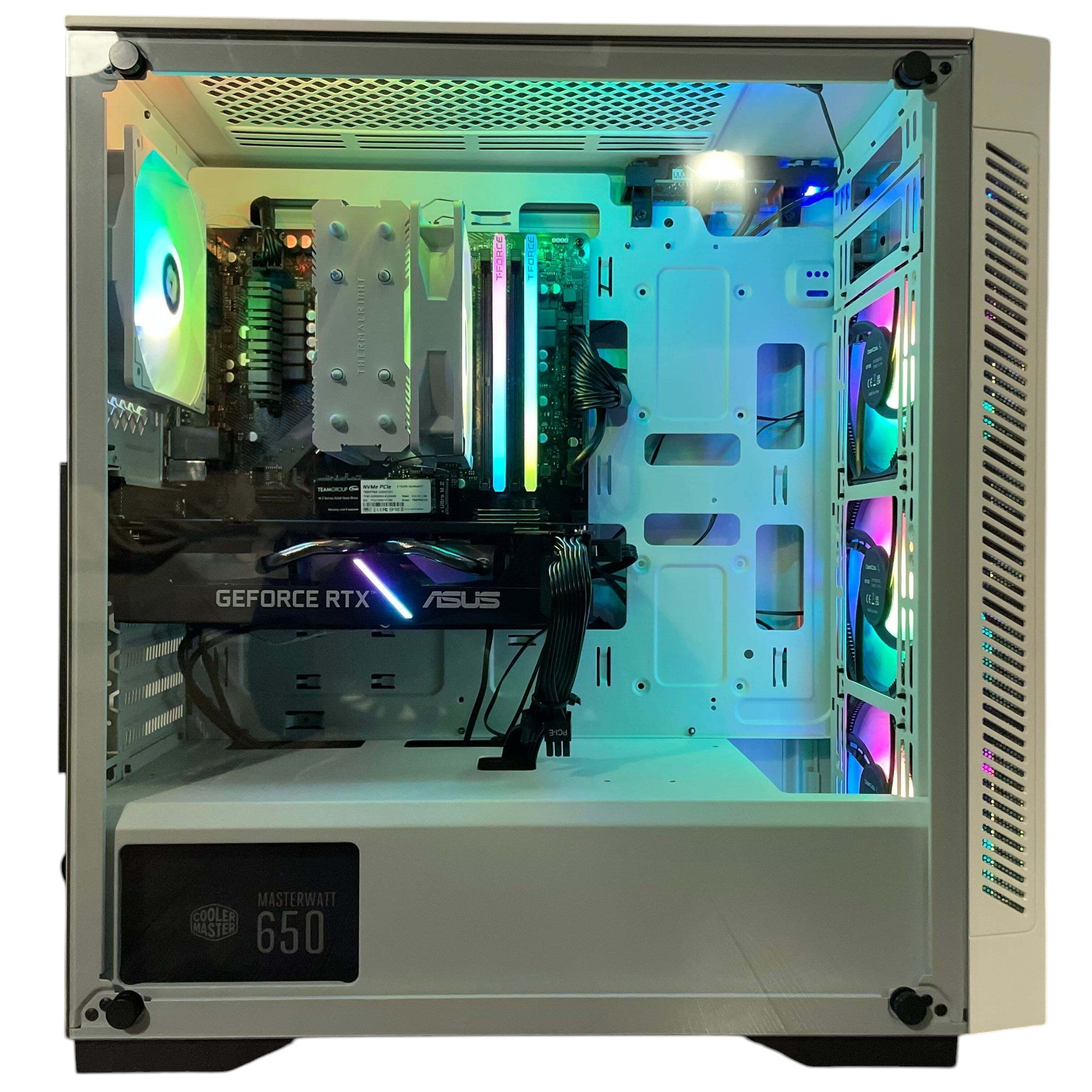Ryzen 5 5600 Gaming PC | 6-Core | RTX 30/40 Series Options | 16GB RAM | 512GB SSD + 2TB HDD | Pro4™ | Brand New - Groovy Computers