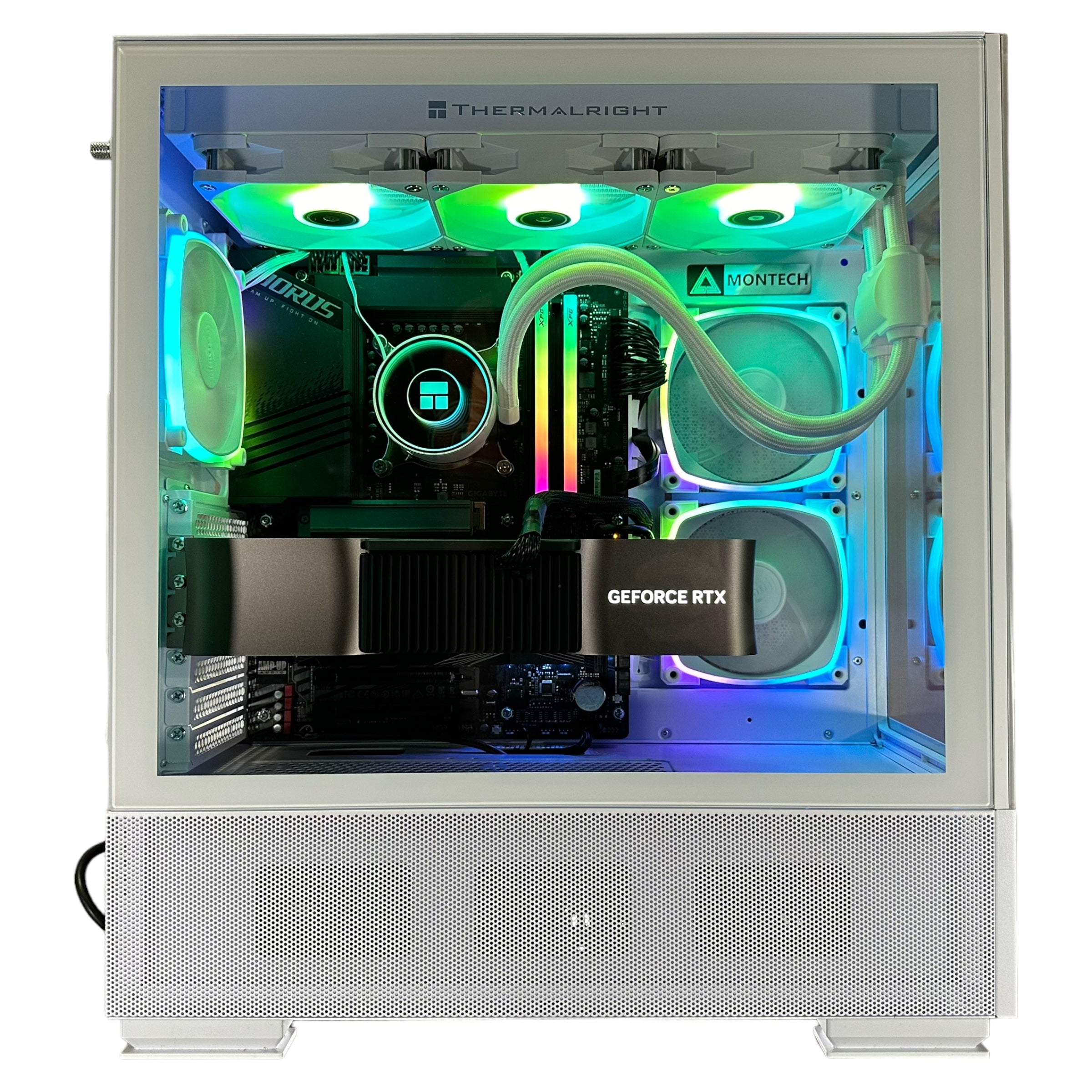 i7-14700KF Gaming PC | 20-Core | RTX 30/40/50 Series Options | 32GB DDR5 6400MHz | 2TB Gen 4 NVMe SSD | AORUS™ | WIFI + BT | Brand New - Groovy Computers