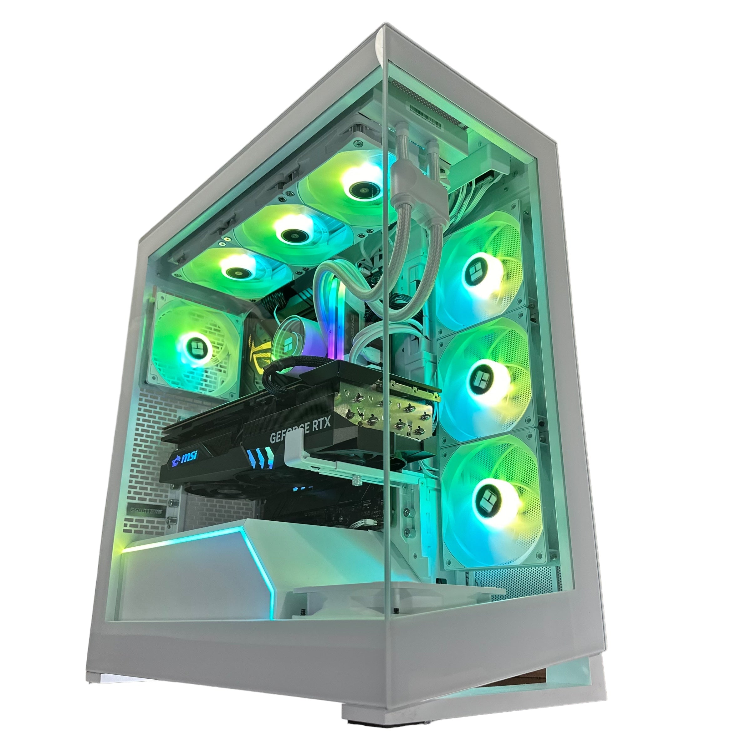 4K Top Tier Workstation i9-14900KF Gaming PC | 24-Core | RTX 5090 32GB | 64GB DDR5 6000MHz | 2TB GEN 4 NVME SSD | ASUS ROG™ | WIFI + BT | Brand New