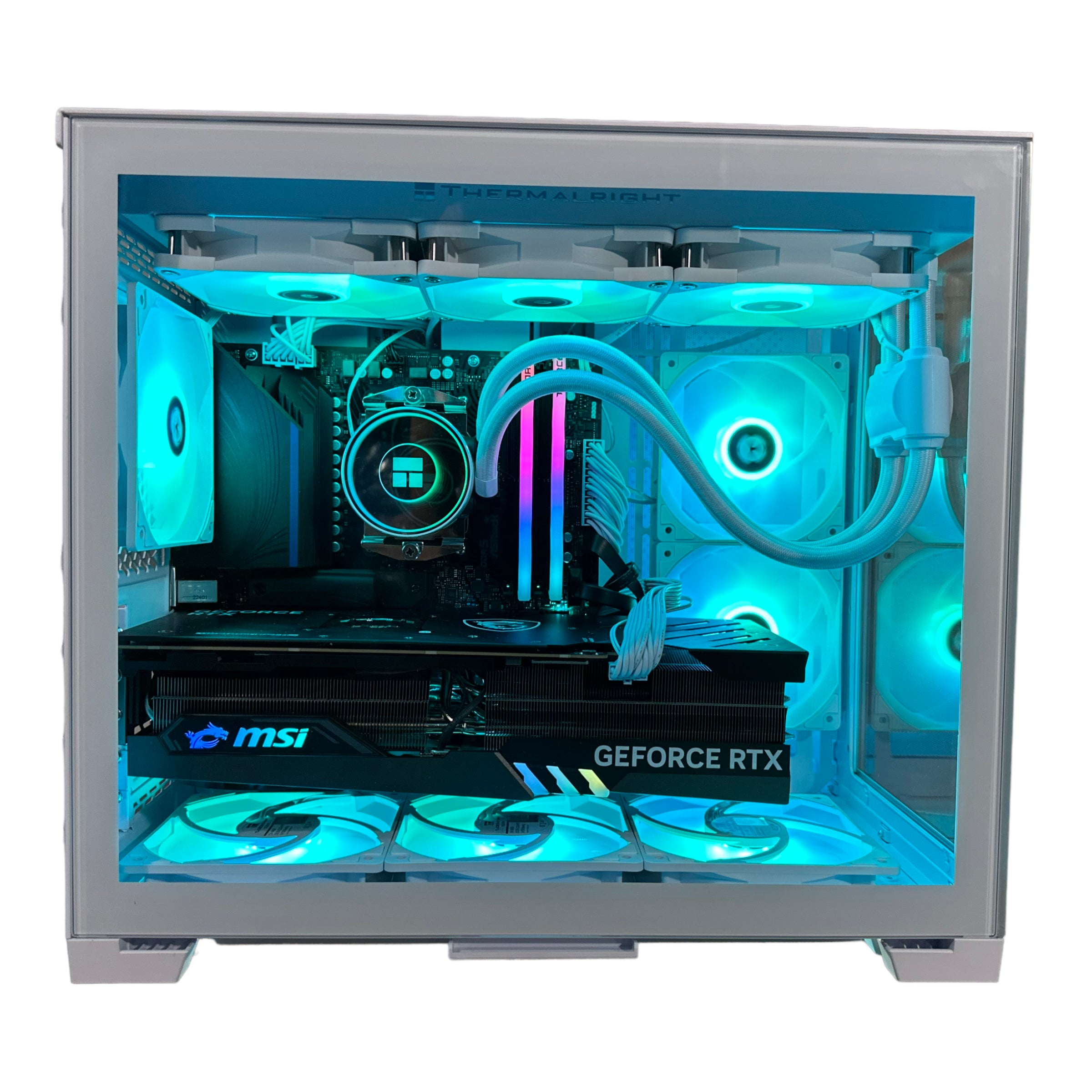 Ryzen 7 7800X3D Gaming PC | 8-Core | RTX 30/40/50 Series Options | 32GB DDR5 6400MHz | 1TB NVMe SSD | PG Riptide™ | Brand New