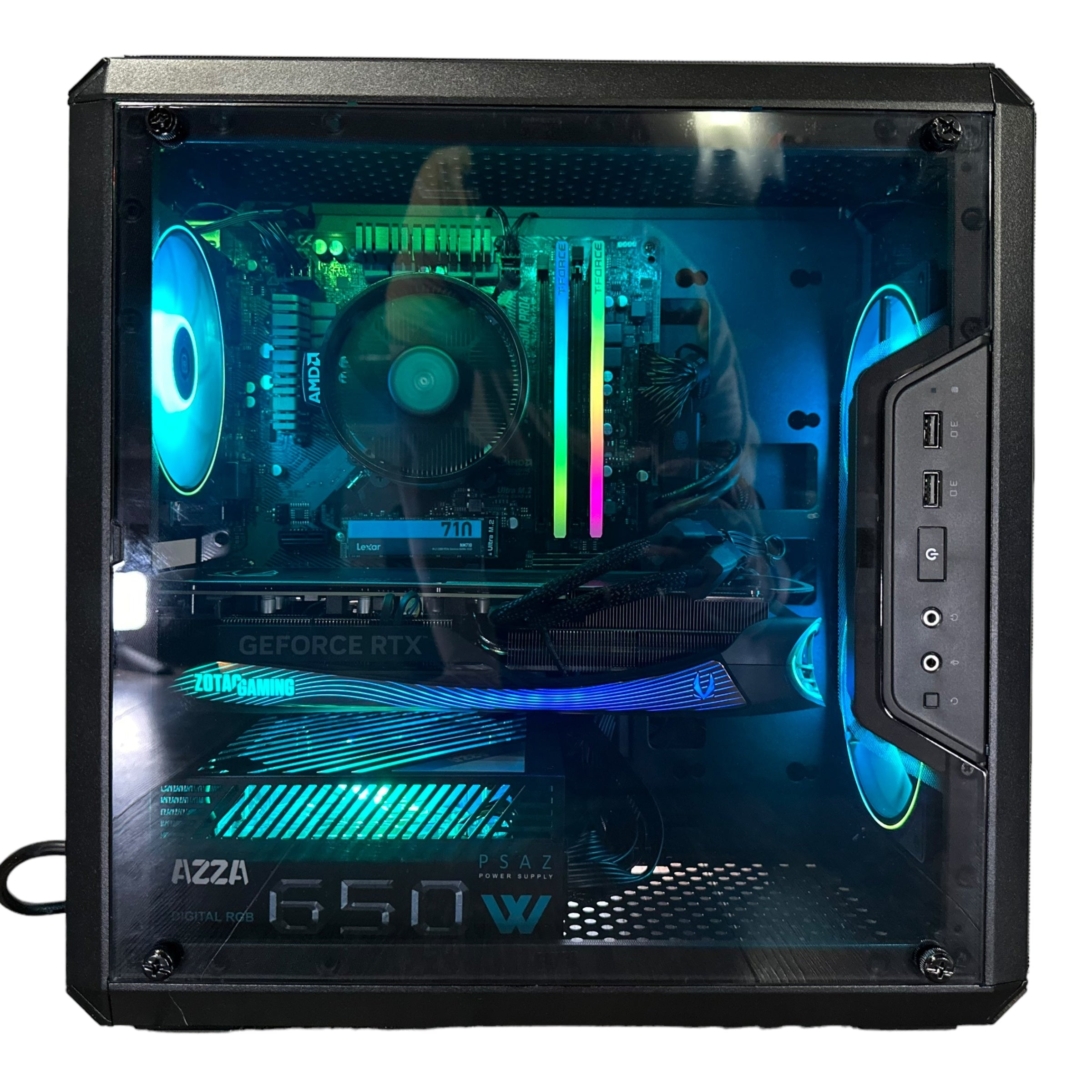 Ryzen 7 5700 Gaming PC | 8-Core | RTX 30/40/50 Series Options | 16GB RAM | 1TB SSD | Pro4™ | Brand New