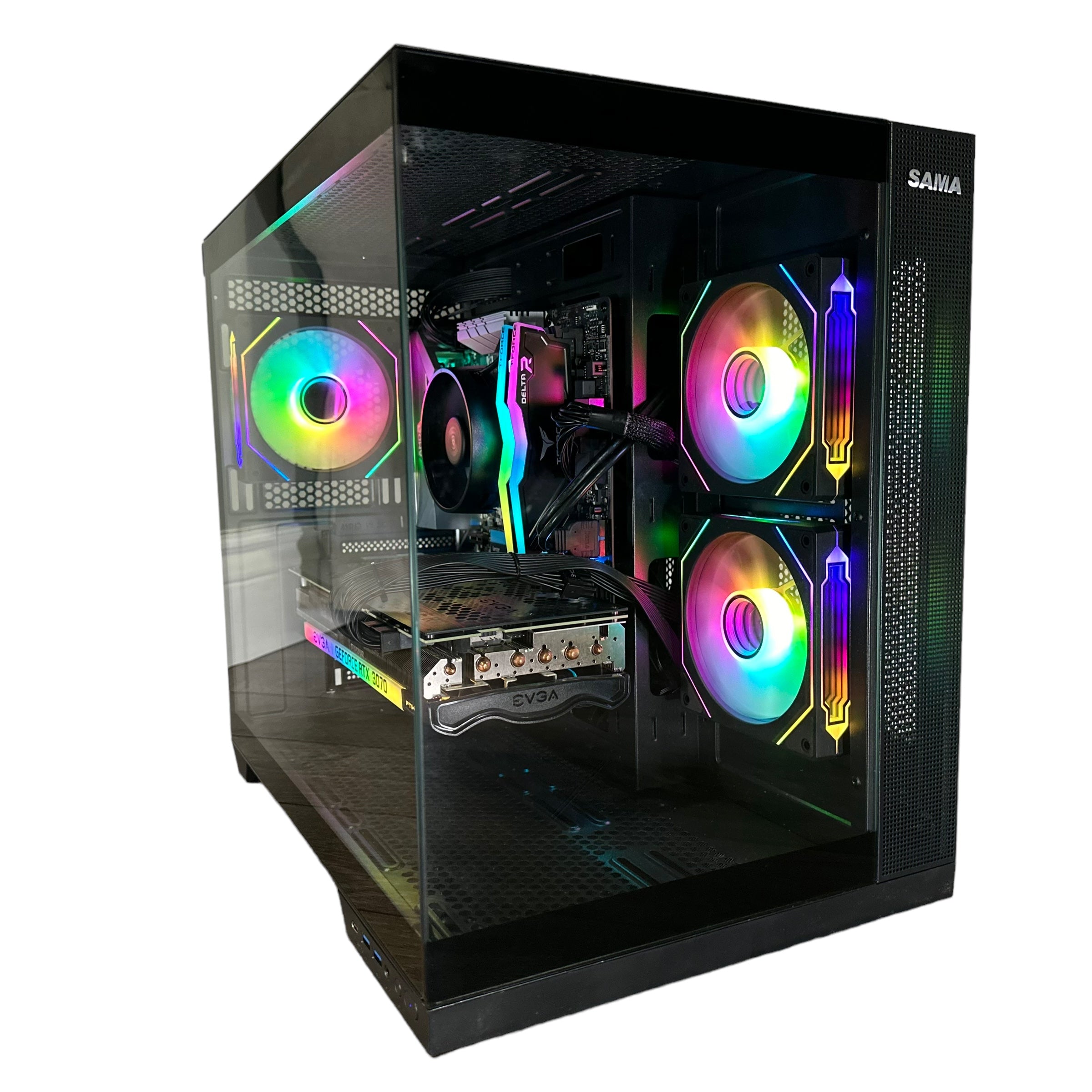 Ryzen 5 5500 Gaming PC | 6-Core | RTX 30/40/50 Series Options | 16GB RAM | 1TB NVMe SSD | STEEL LEGEND™ | Brand New - Groovy Computers