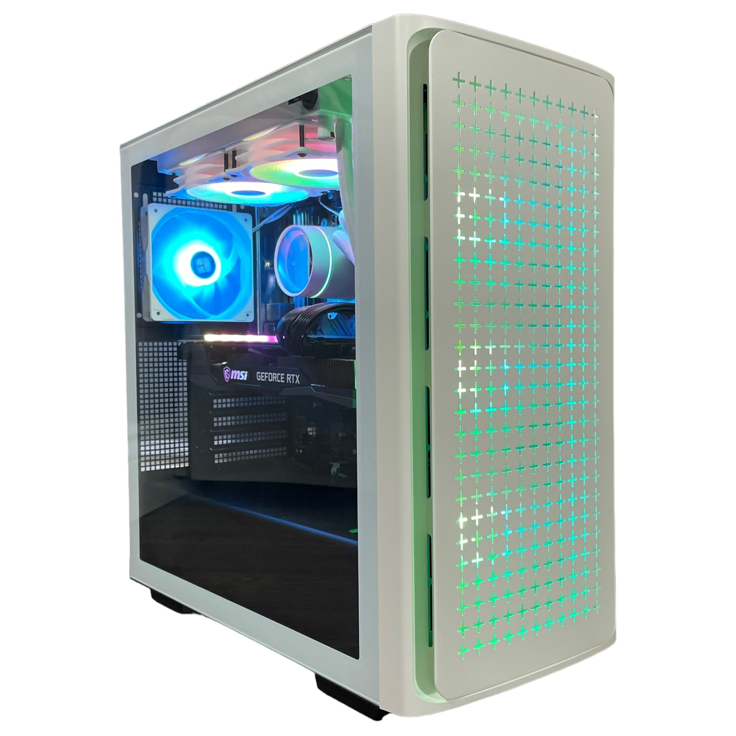 Brand New 8-Core High-End Gaming PC Ryzen 7 5700x (Better than i9-11900K), RTX 4070 Ti Options, 32GB 3200mhz DDR4 Ram, 1TB NVME SSD, WIFI + BT