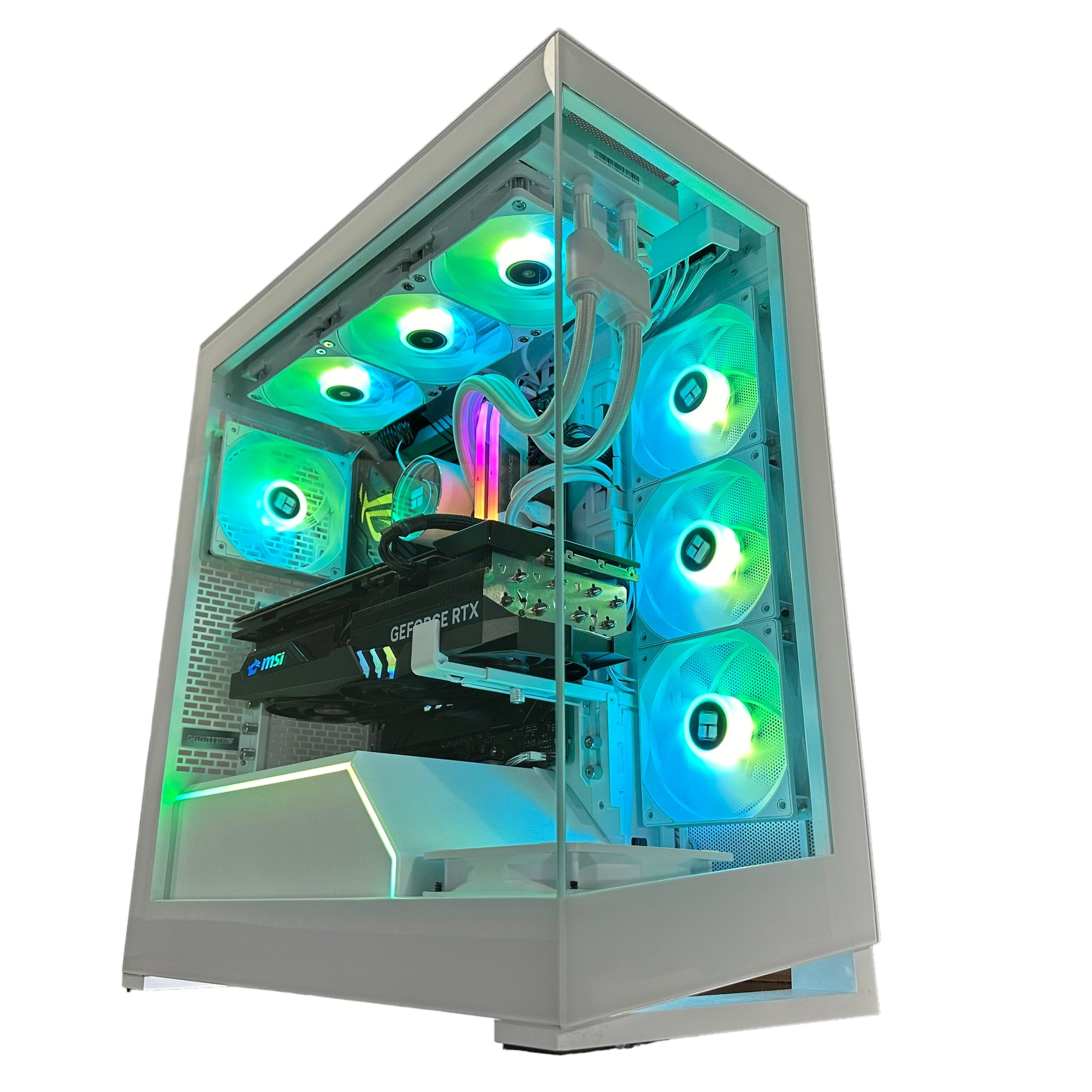 4K Top Tier Workstation i9-14900KF Gaming PC | 24-Core | RTX 5090 32GB | 64GB DDR5 6000MHz | 2TB GEN 4 NVME SSD | ASUS ROG™ | WIFI + BT | Brand New