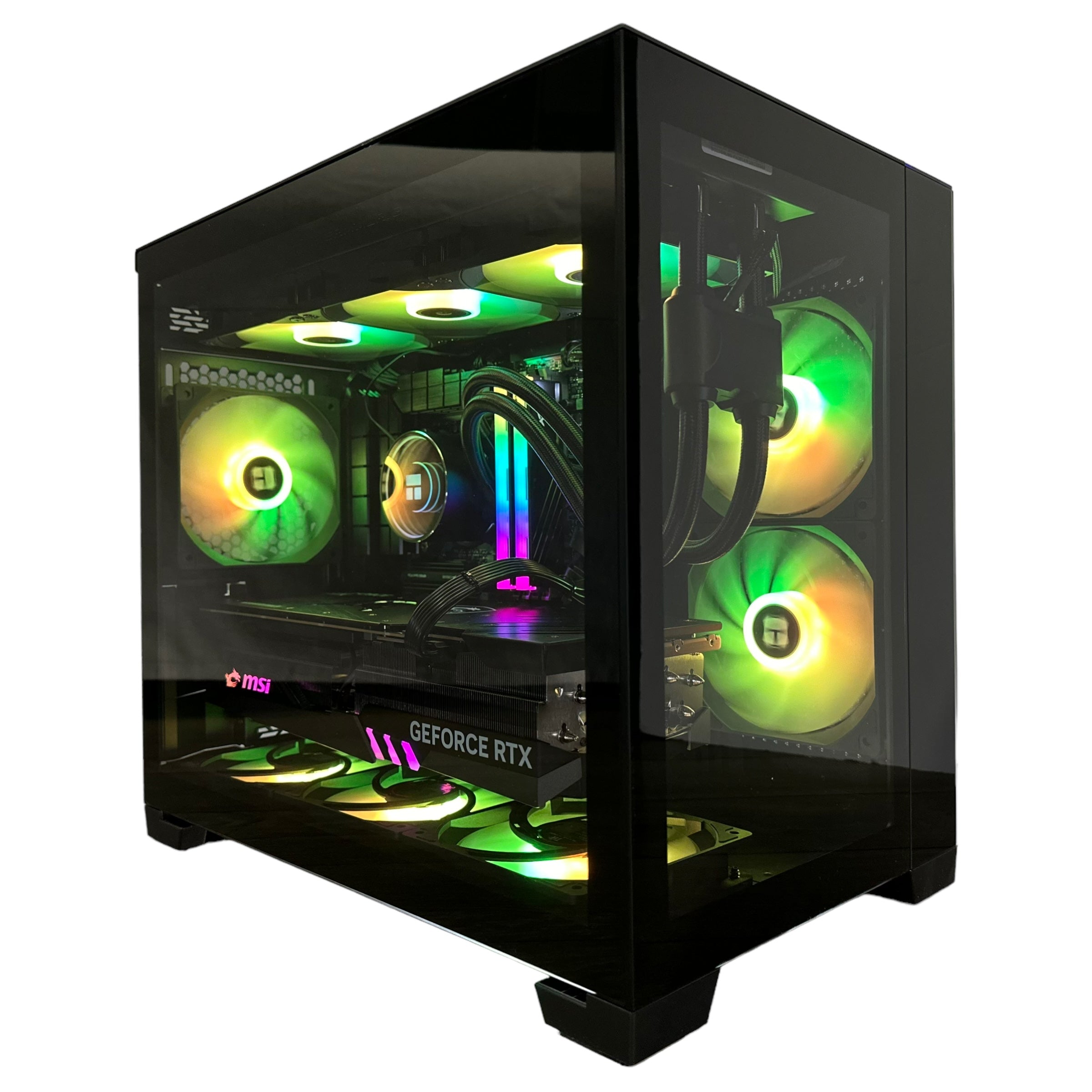Top Tier Brand New 16-Core Gaming PC, ASUS TUF, Ryzen 9 7950x3D, RTX 4090/4070 Options, 32GB 6400mhz DDR5 Ram, 2TB NVME SSD, WIFI + BT