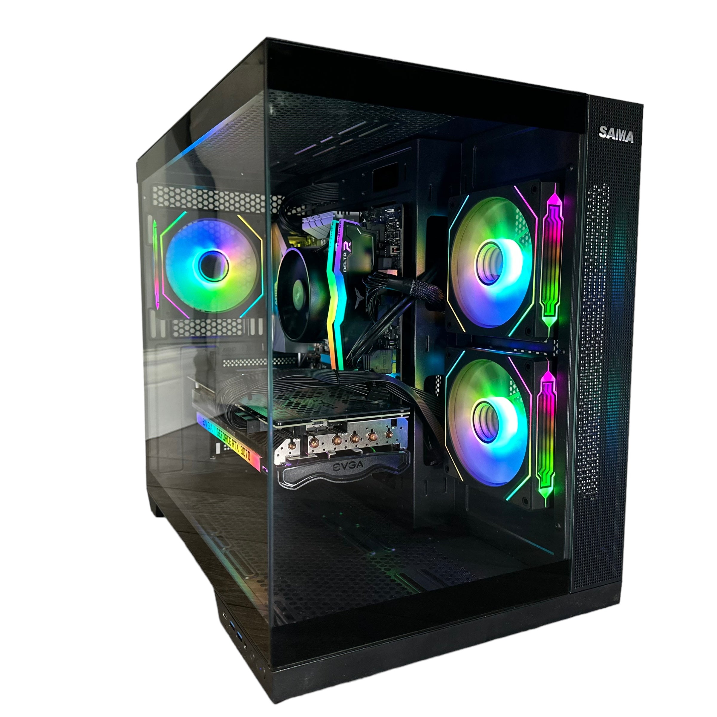 1080p Value Ryzen 5 5500 Gaming PC | 6-Core | RX 6600 8GB | 16GB RAM | 1TB NVMe SSD | STEEL LEGEND™ | Brand New