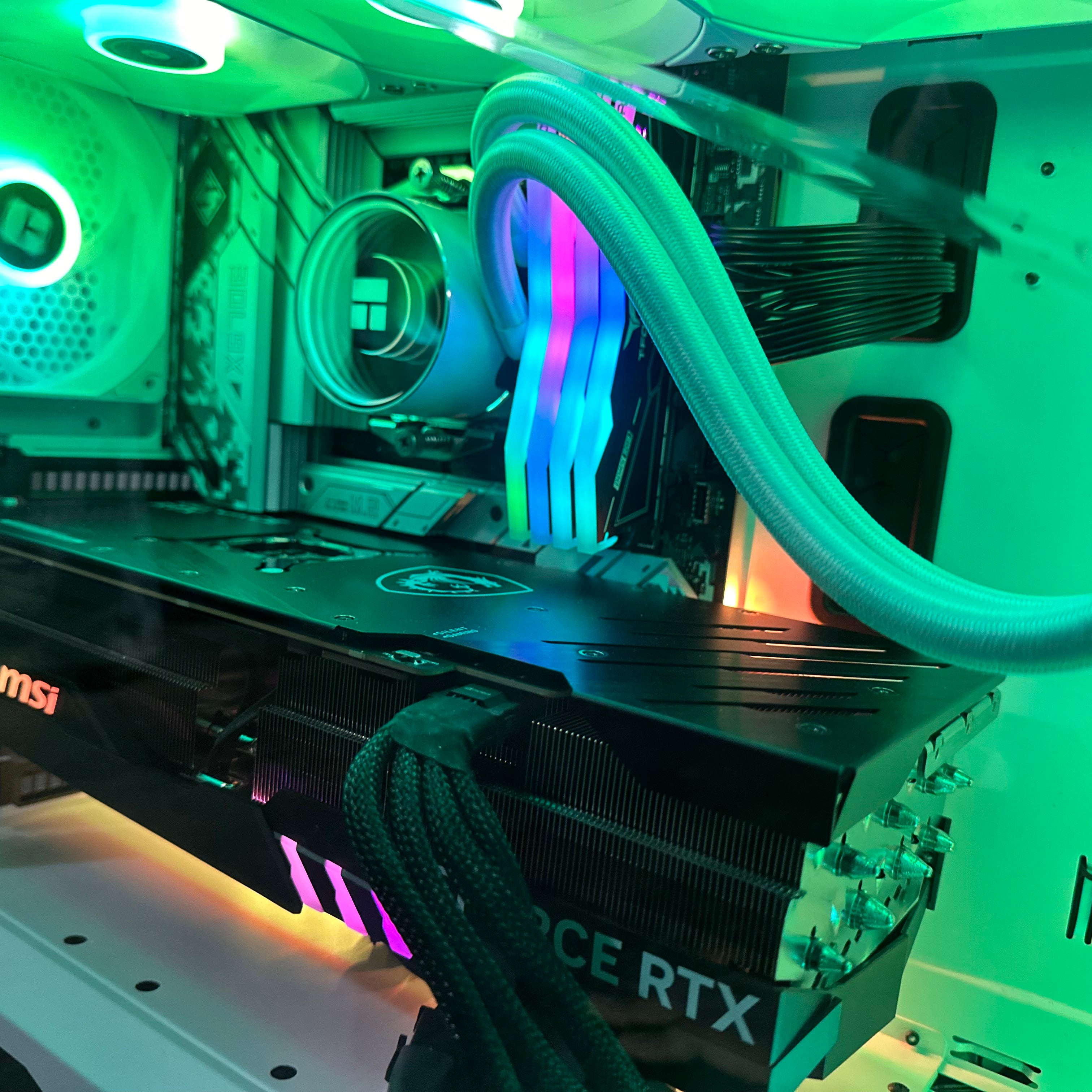 Top Tier Brand New High End 16-Core Gaming PC, Ryzen 9 7950x3D (Beats i9-14900K), RTX 4090 24GB Options, 64GB 6000mhz DDR5 RAM, 2TB NVME SSD, WIFI + BT