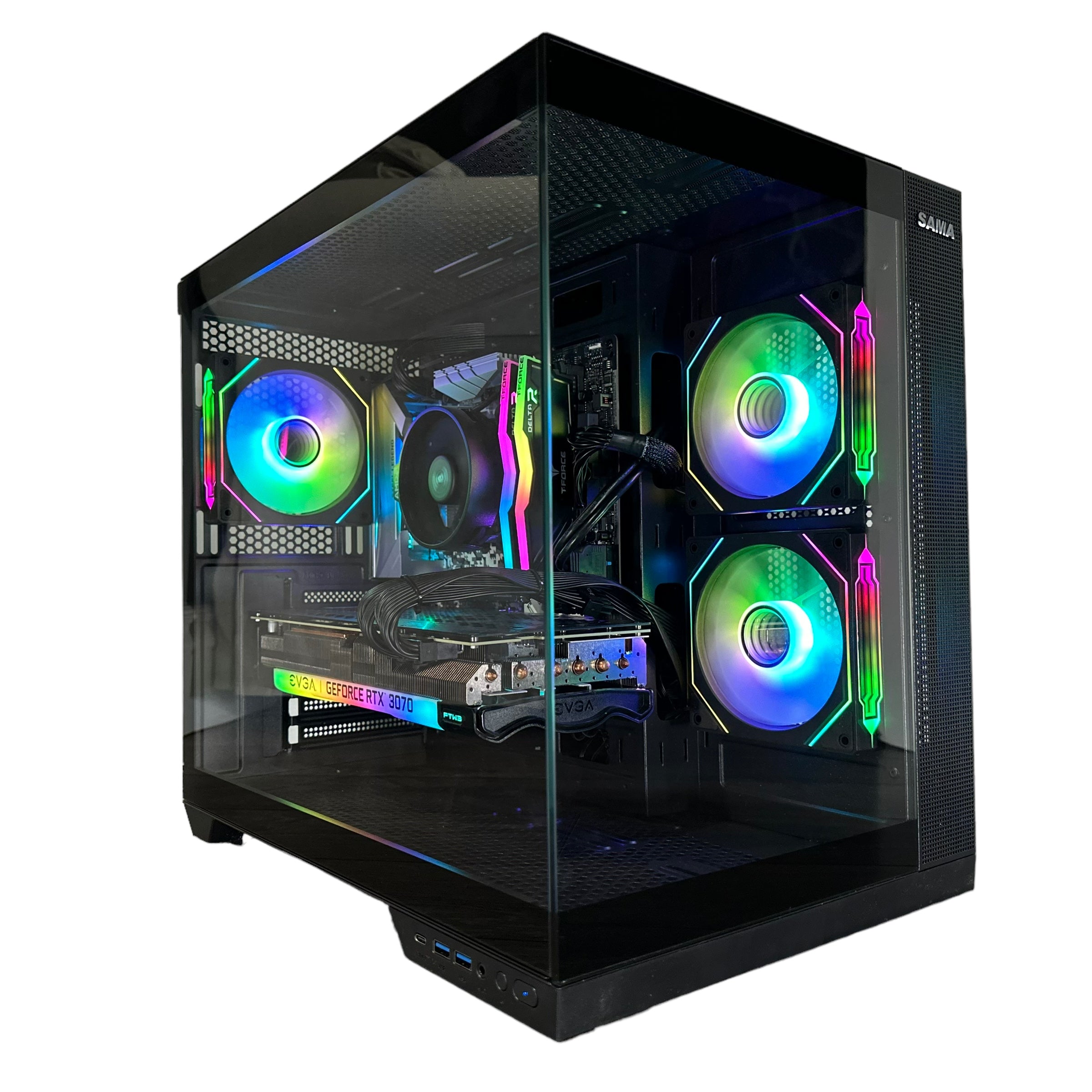 Ryzen 5 5500 Gaming PC | 6-Core | RTX 30/40/50 Series Options | 16GB RAM | 1TB NVMe SSD | STEEL LEGEND™ | Brand New - Groovy Computers