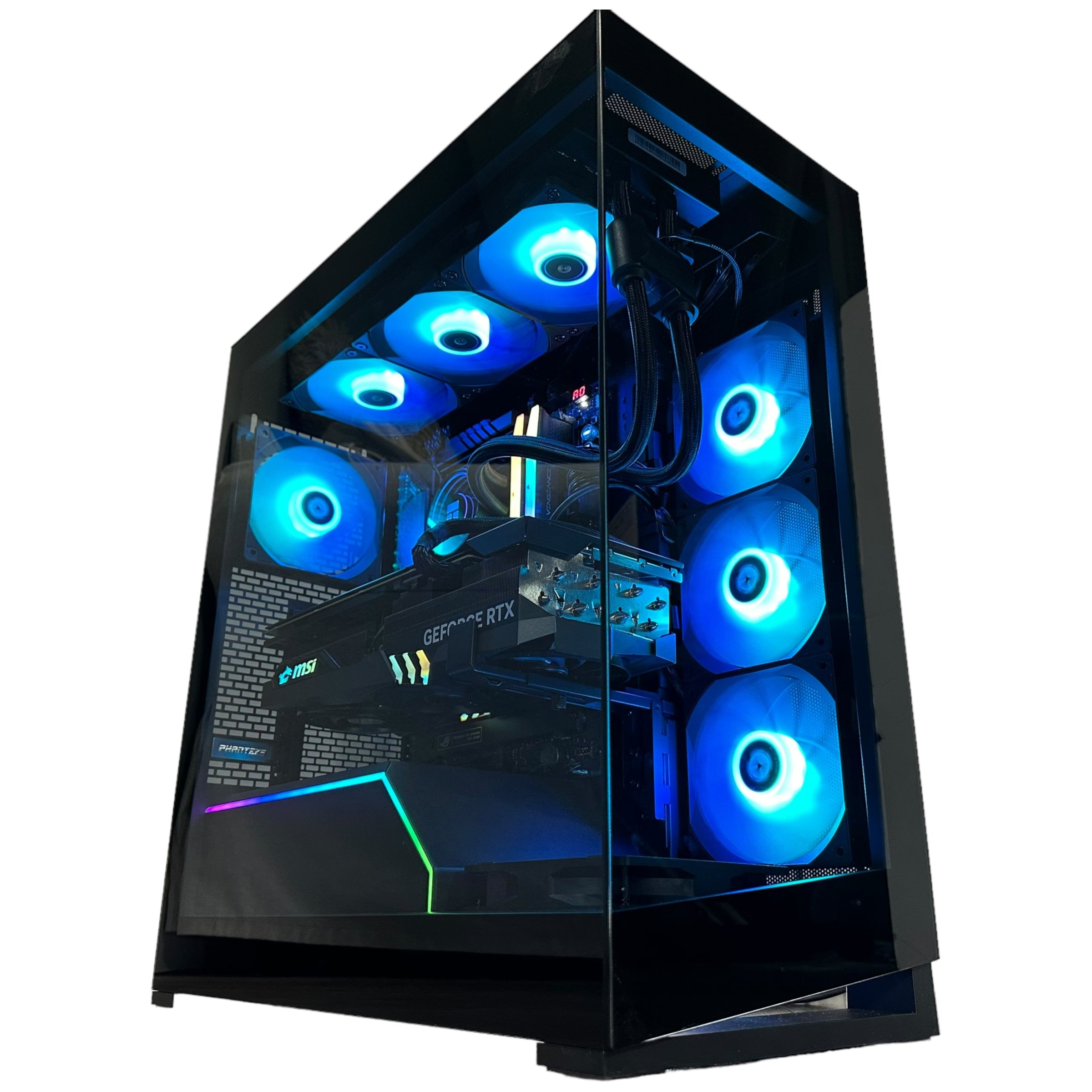 i9-14900KF Gaming PC | 24-Core | RTX 4090/5090 Options | 64GB DDR5 6000MHz | 4TB NVMe SSD + 8TB HDD (Options) | ASUS ROG MAXIMUS™ | WIFI + BT | Brand New - Groovy Computers